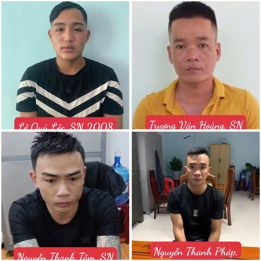 T&aacute;o tợn d&ugrave;ng xe b&aacute;n tải trộm gỗ, 5 đối tượng ở Gia Lai bị khởi tố - Ảnh 1.