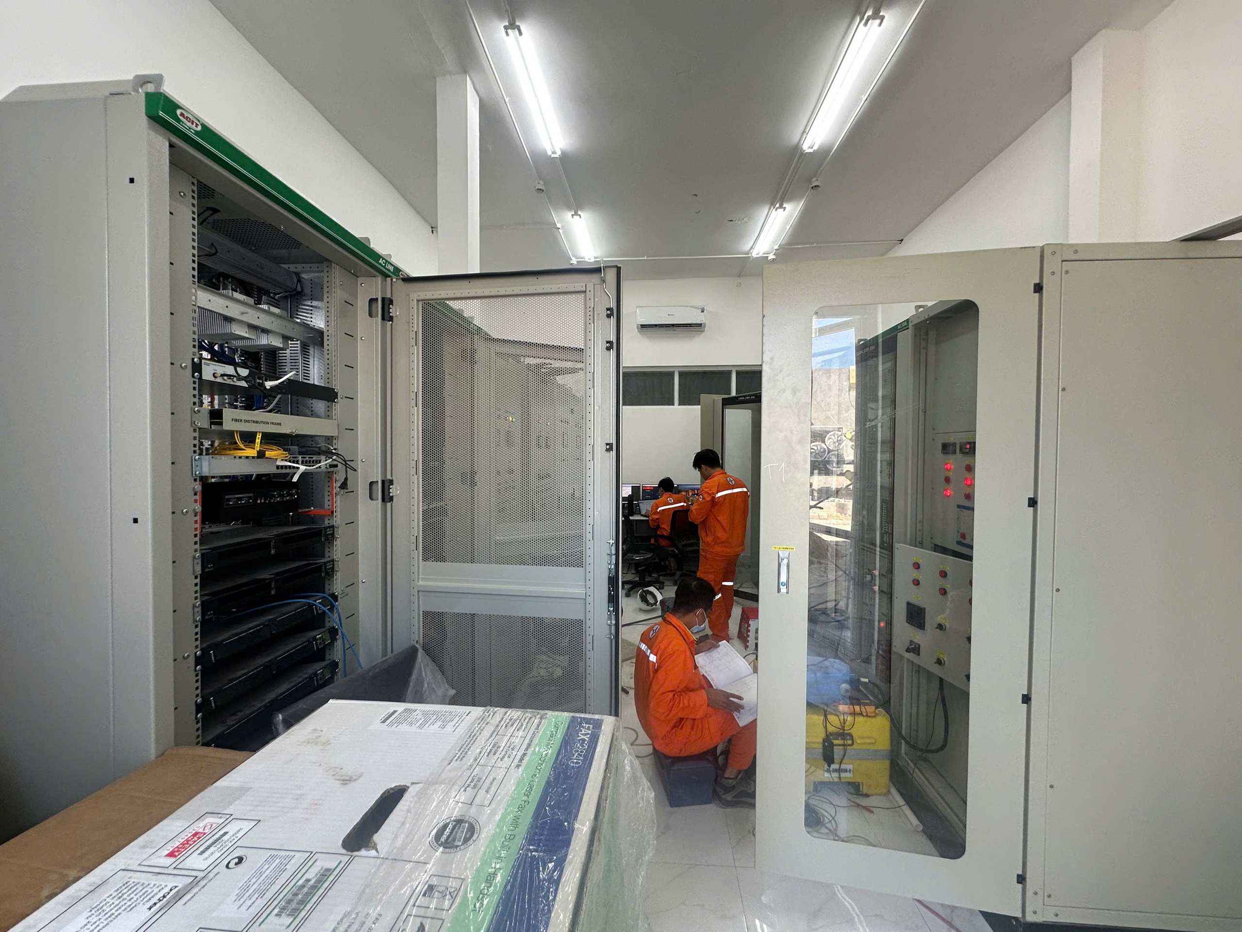 EVNSPC đóng điện, vận hành trạm biến áp 110kV Lại Sơn - Ảnh 1.