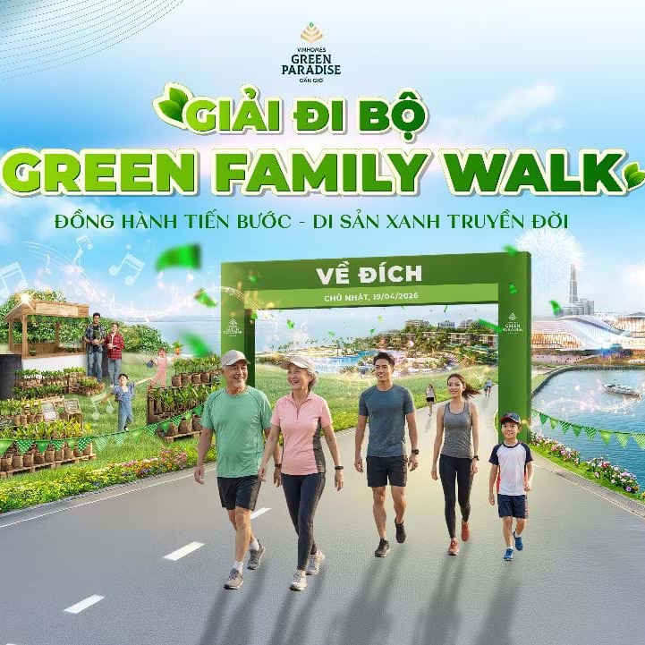 Ba thế hệ, một hành trình: Green Walk Family và lời gợi mở về một chuẩn sống mới tại Cần Giờ