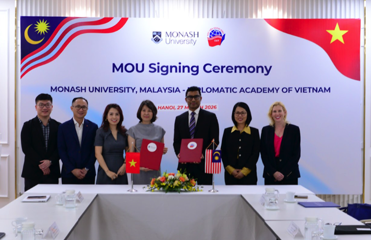 Đại học Monash mở rộng lộ trình học tập quốc tế cho sinh viên Học viện Ngoại giao - Ảnh 1.
