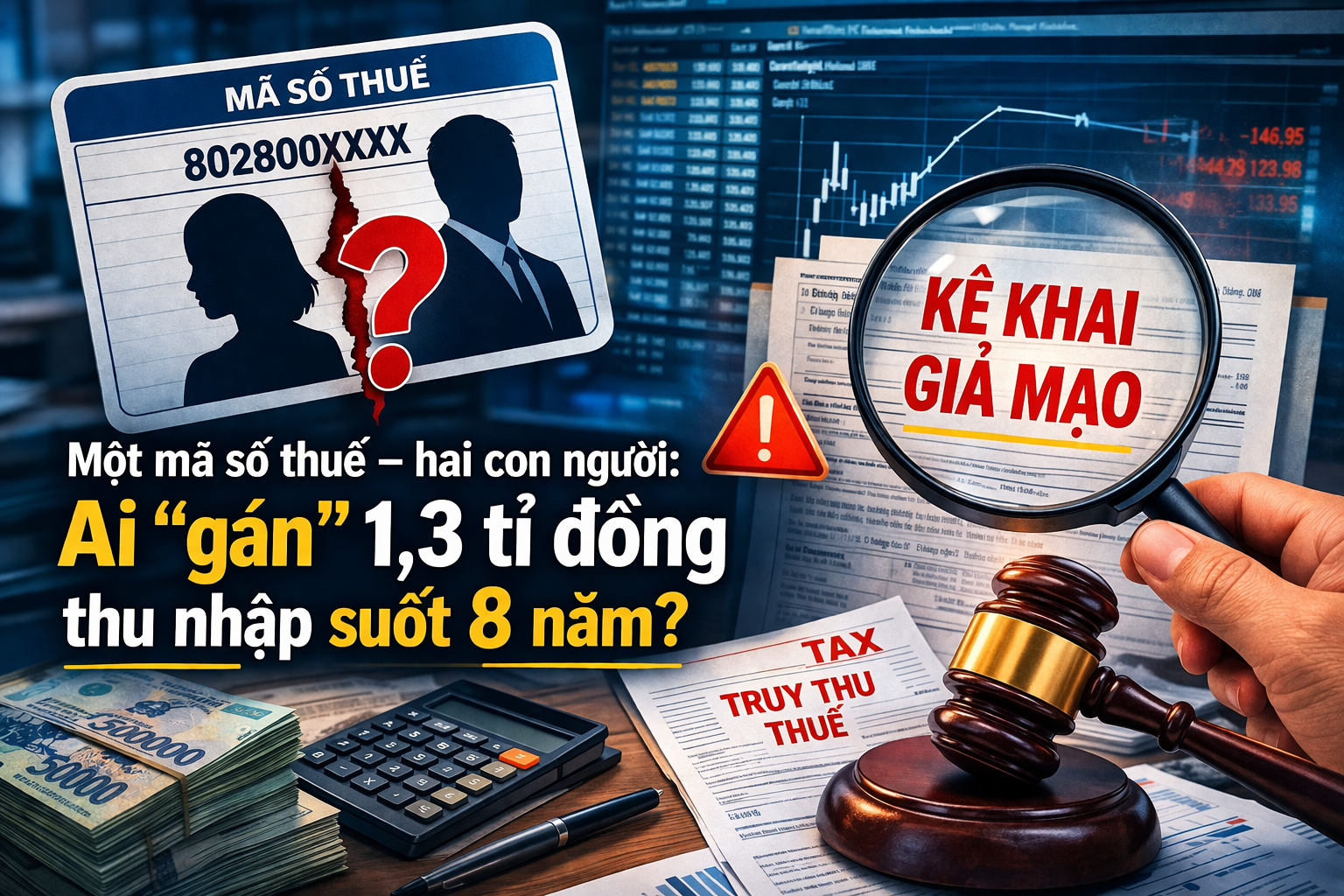 Ai "gán" 1,3 tỉ đồng thu nhập suốt 8 năm? - Ảnh 1.
