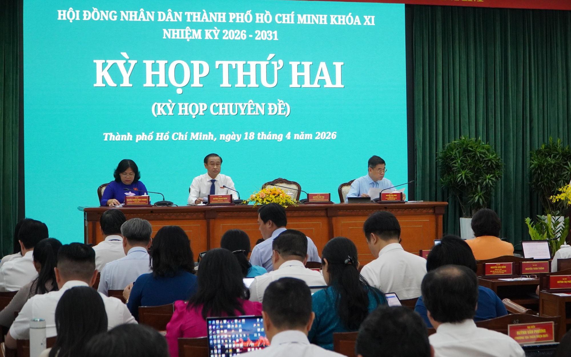 HĐND TPHCM khai mạc kỳ họp thứ hai, quyết nhiều nội dung quan trọng