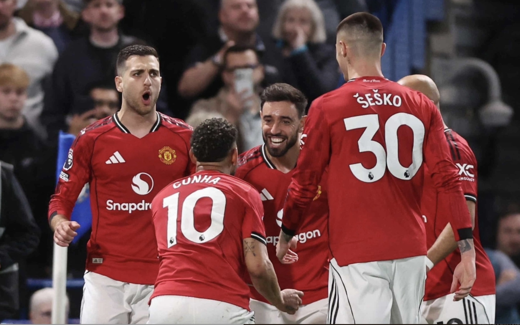Đánh bại Chelsea ở London, Man United cầm chắc suất dự Champions League