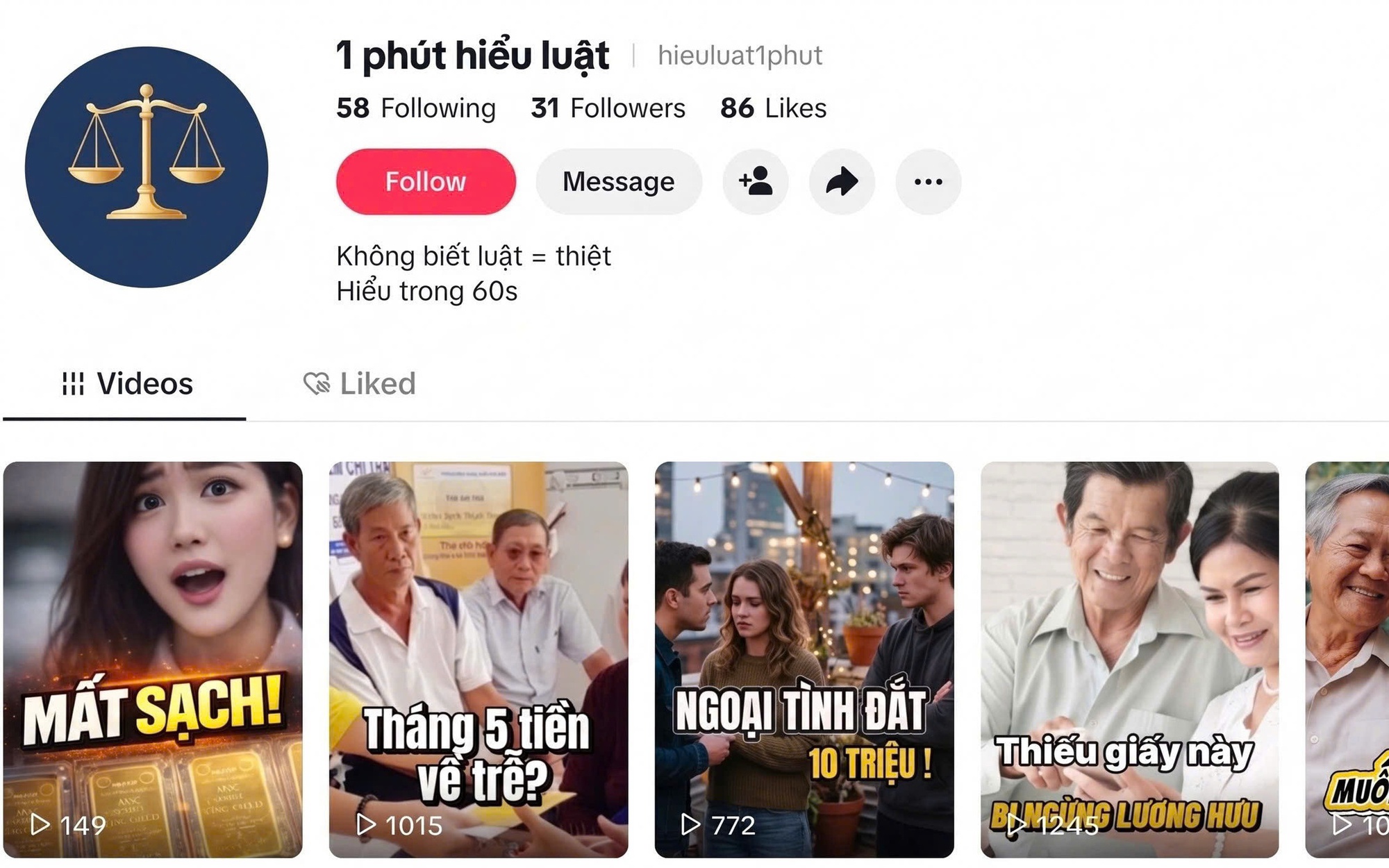 "1 phút hiểu luật": Ngắn gọn, trực quan, chính xác