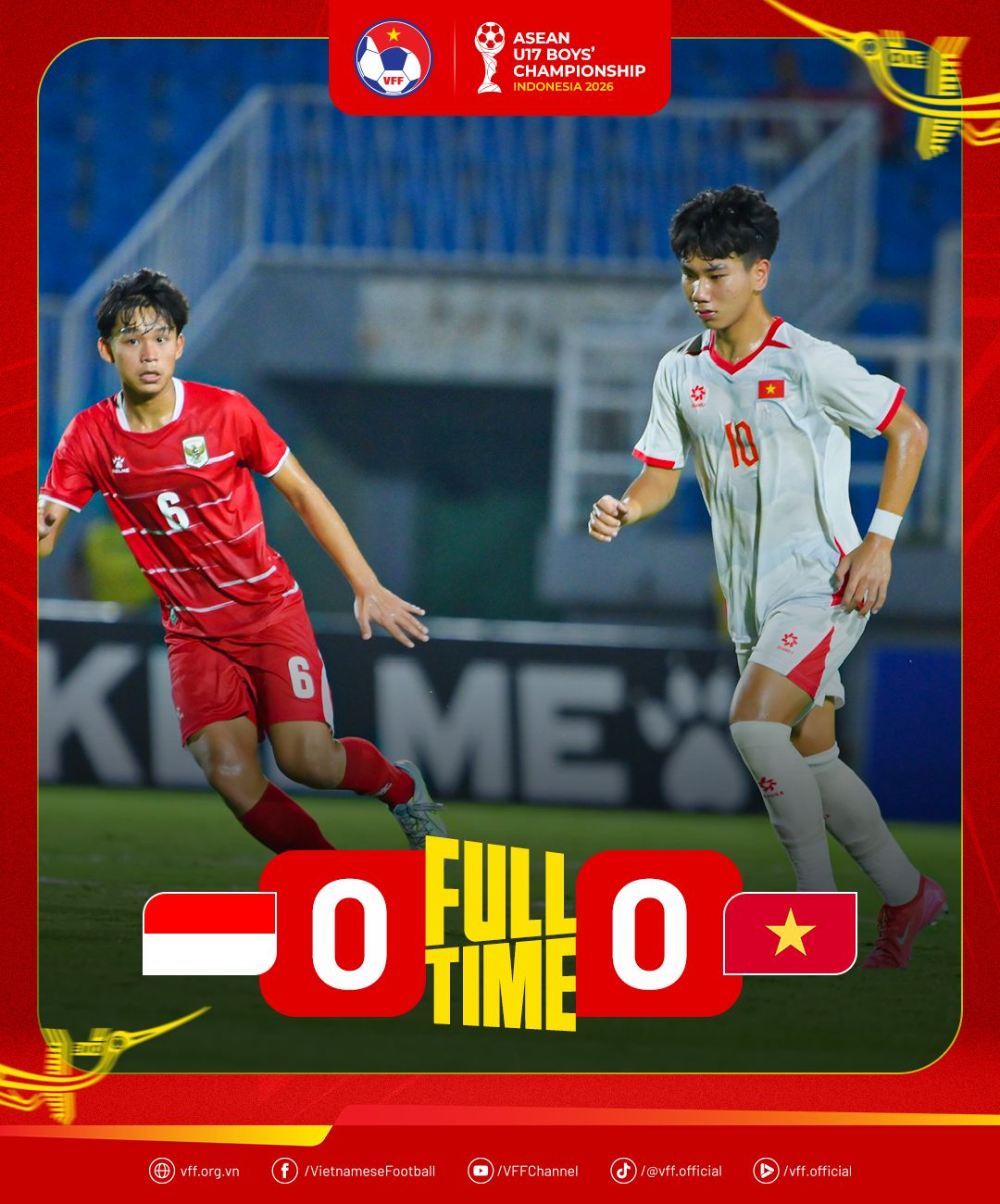 U17 Việt Nam v&agrave;o b&aacute;n kết, Indonesia sớm dừng bước tr&ecirc;n s&acirc;n nh&agrave; - Ảnh 1.