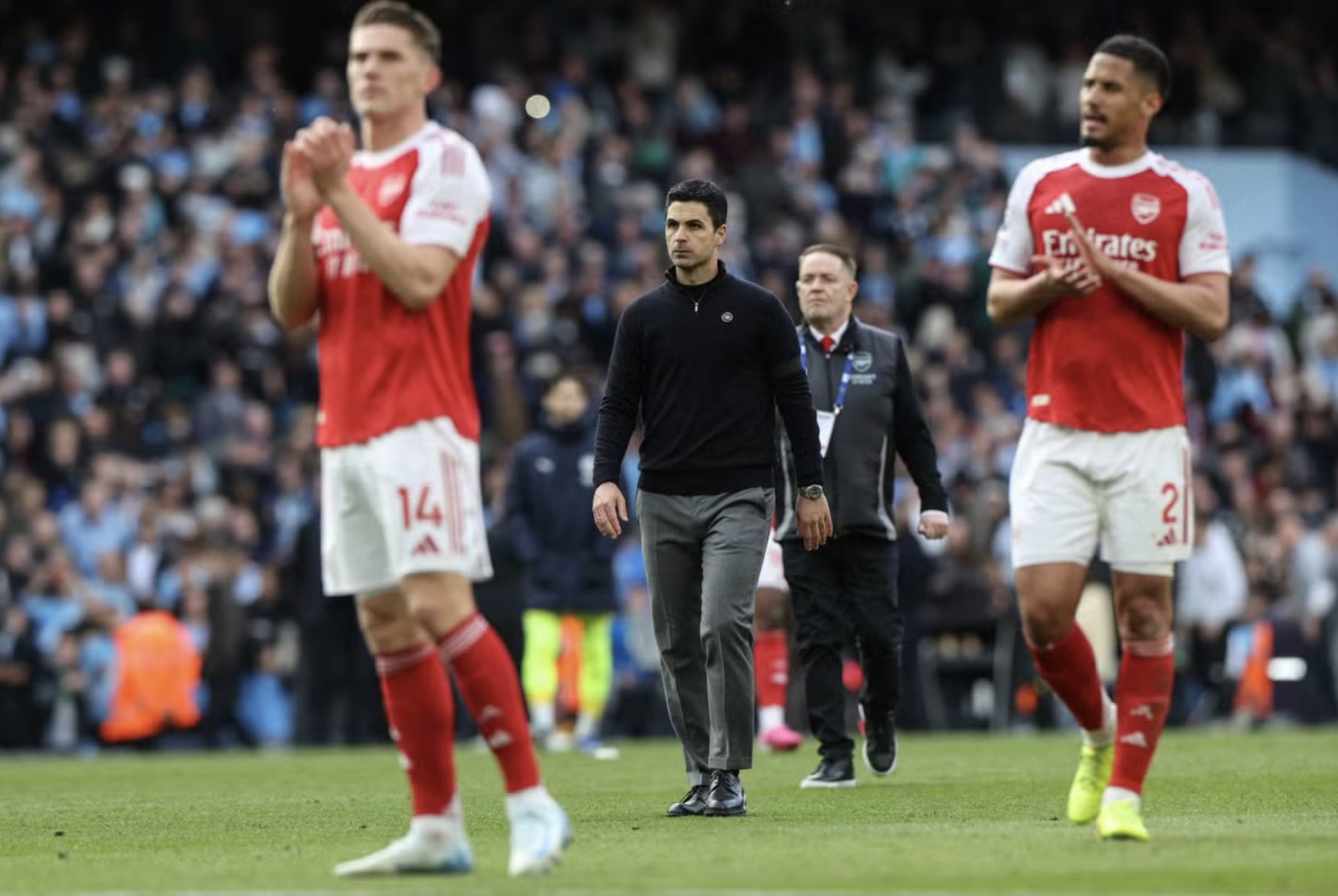 Arteta v&agrave; Pep Guardiola n&oacute;i g&igrave; sau đại chiến Arsenal &ndash; Man City? - Ảnh 2.