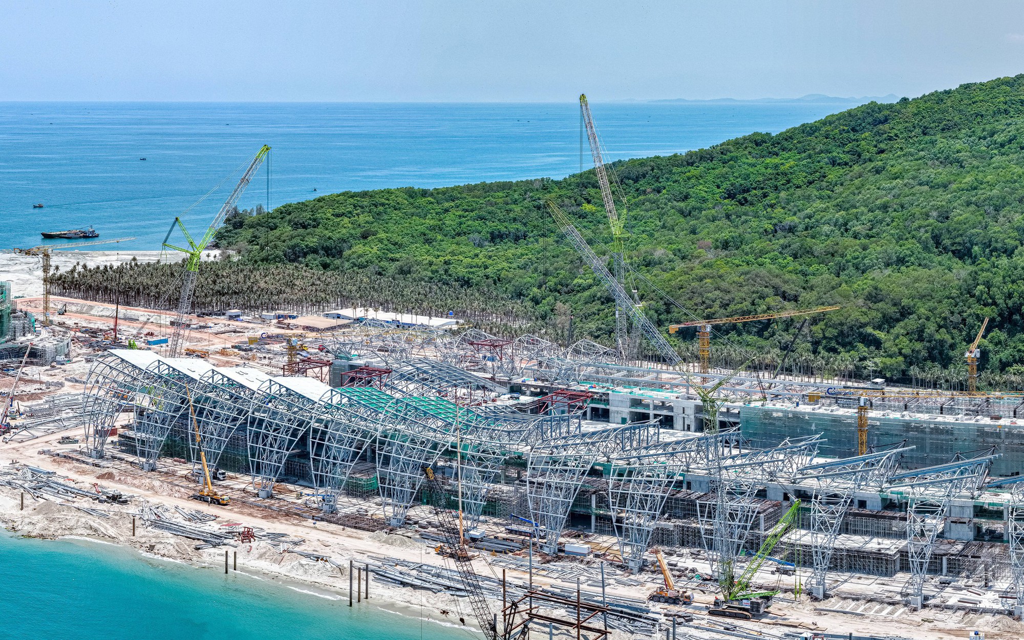 Điểm nhấn chưa từng có tại Trung tâm Hội nghị APEC: Không gian 11.000 m2 không một cột giữa