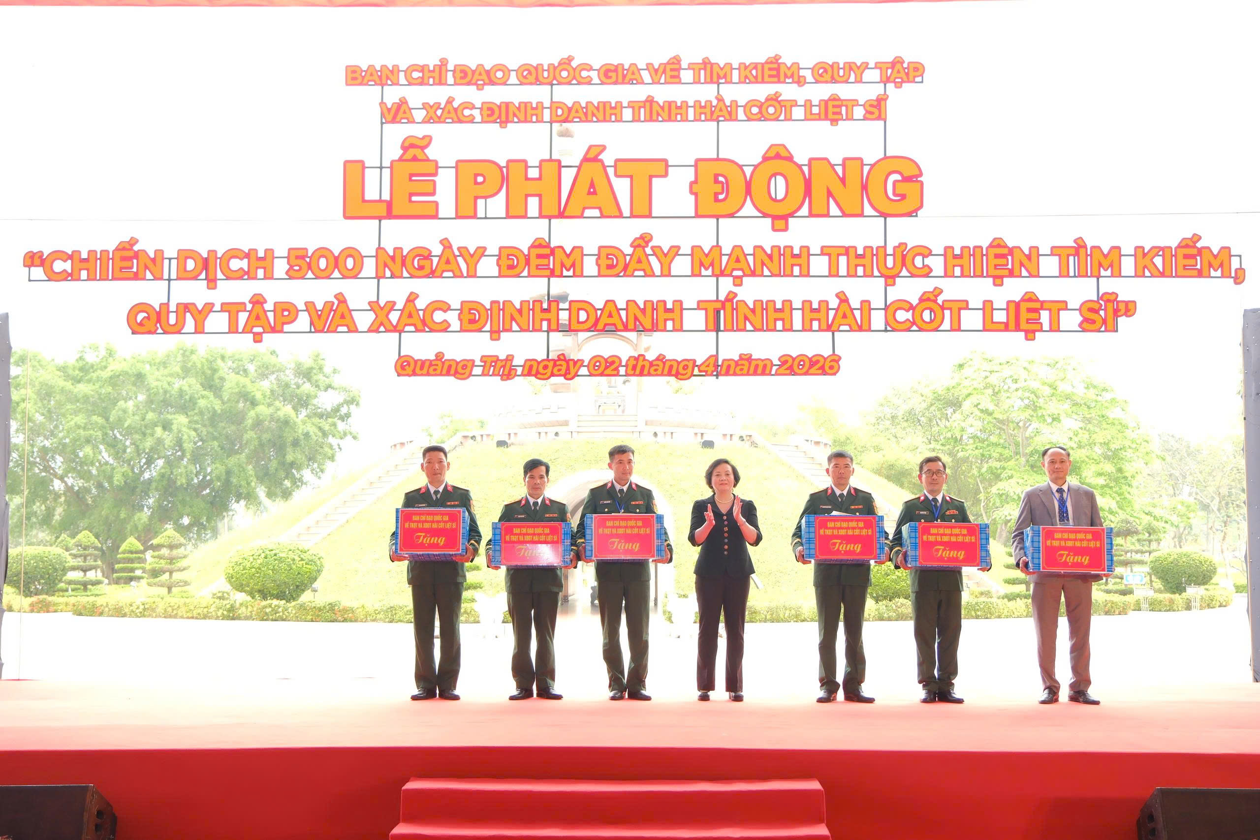 Ph&aacute;t động chiến dịch 500 ng&agrave;y đ&ecirc;m t&igrave;m kiếm h&agrave;i cốt liệt sĩ tại Quảng Trị - Ảnh 3.