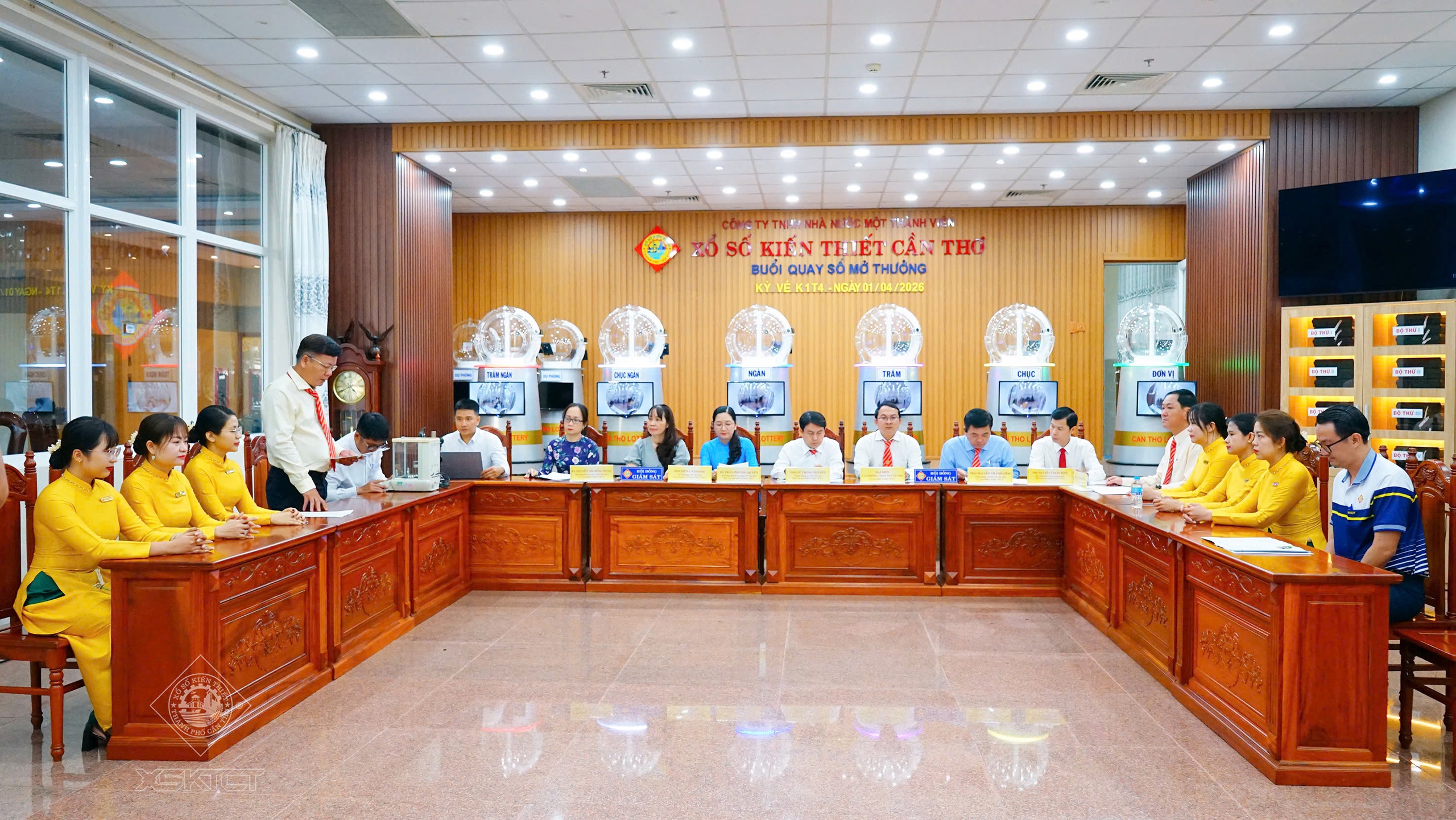 Kiểm tra banh xổ số Cần Thơ: Đảm bảo tính minh bạch trong kinh doanh xổ số 2026 - Ảnh 1.