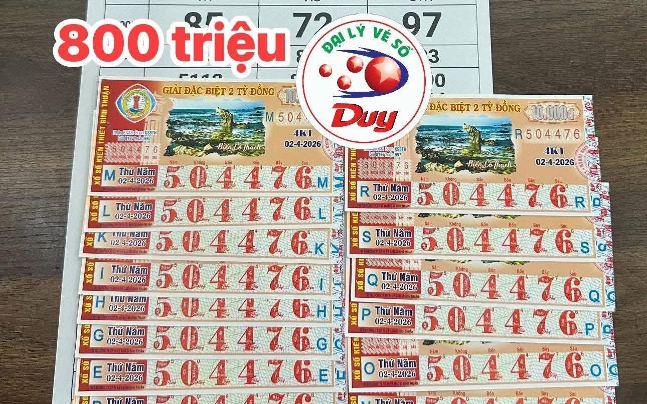Nam thanh niên có hành động bất ngờ tiếp tục trúng thưởng xổ số miền Nam