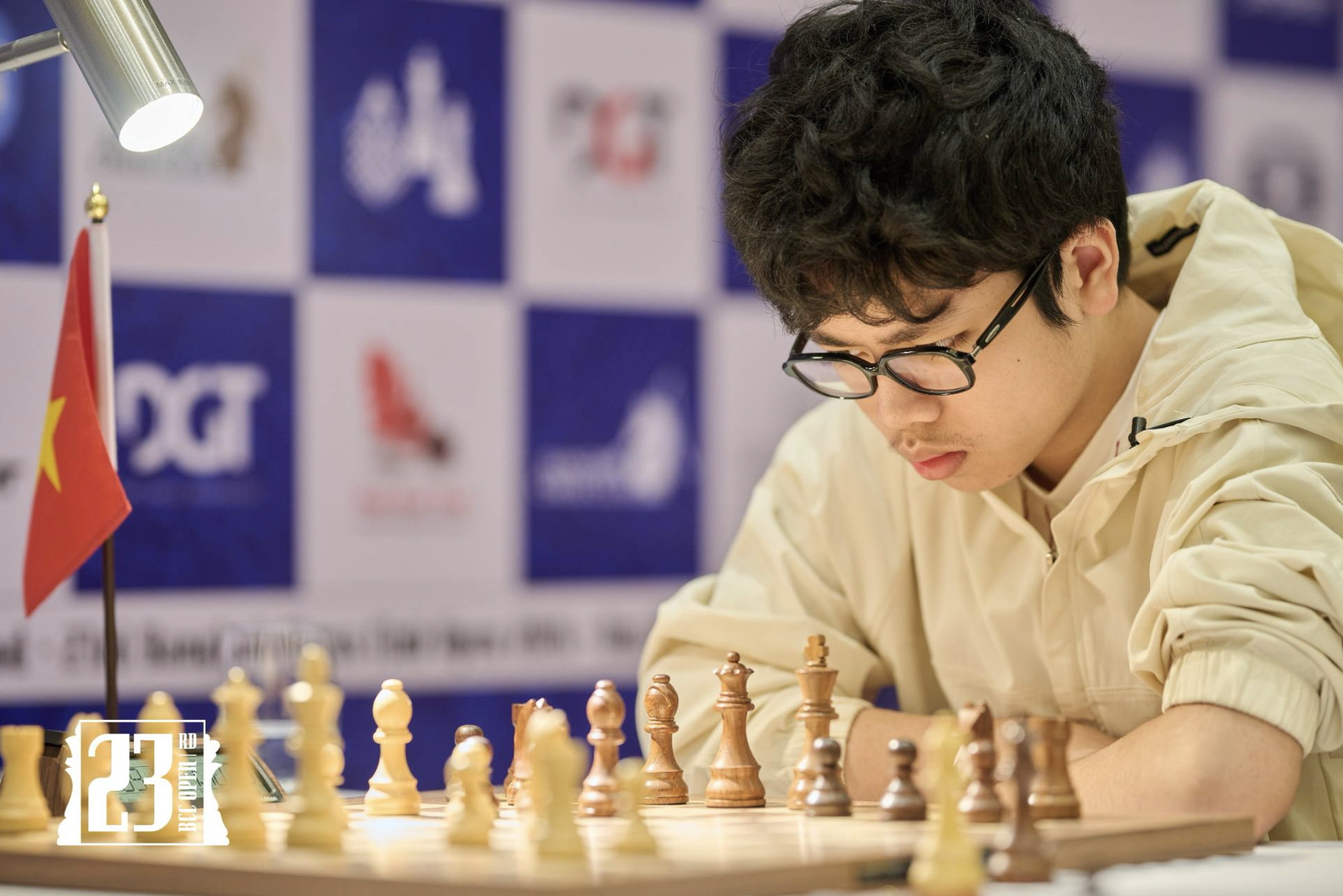 Đầu Khương Duy vô địch Bangkok Open 2026, giành thêm chuẩn Đại kiện tướng tuổi 15 - Ảnh 1.