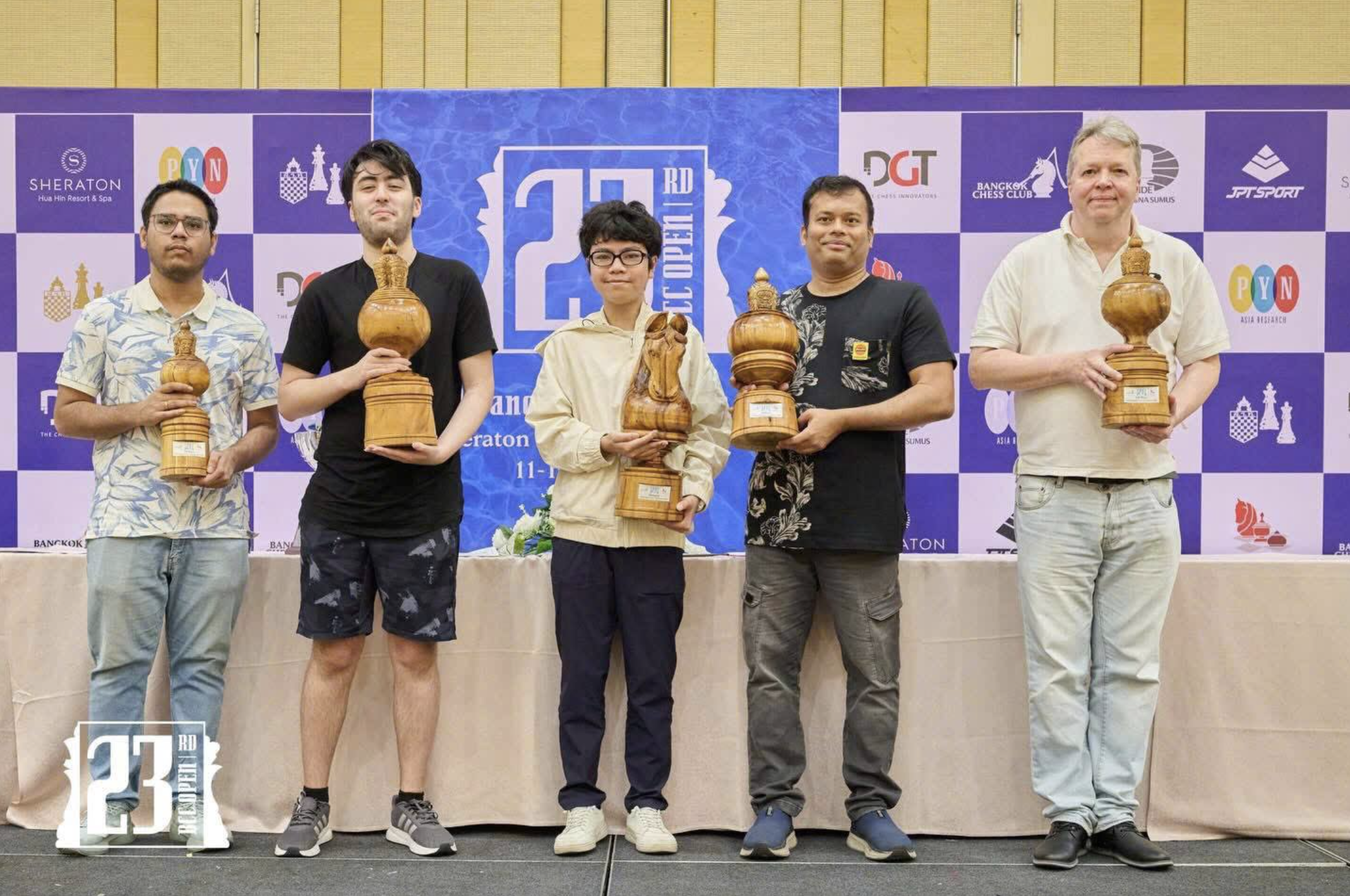 Đầu Khương Duy vô địch Bangkok Open 2026, giành thêm chuẩn Đại kiện tướng tuổi 15 - Ảnh 3.