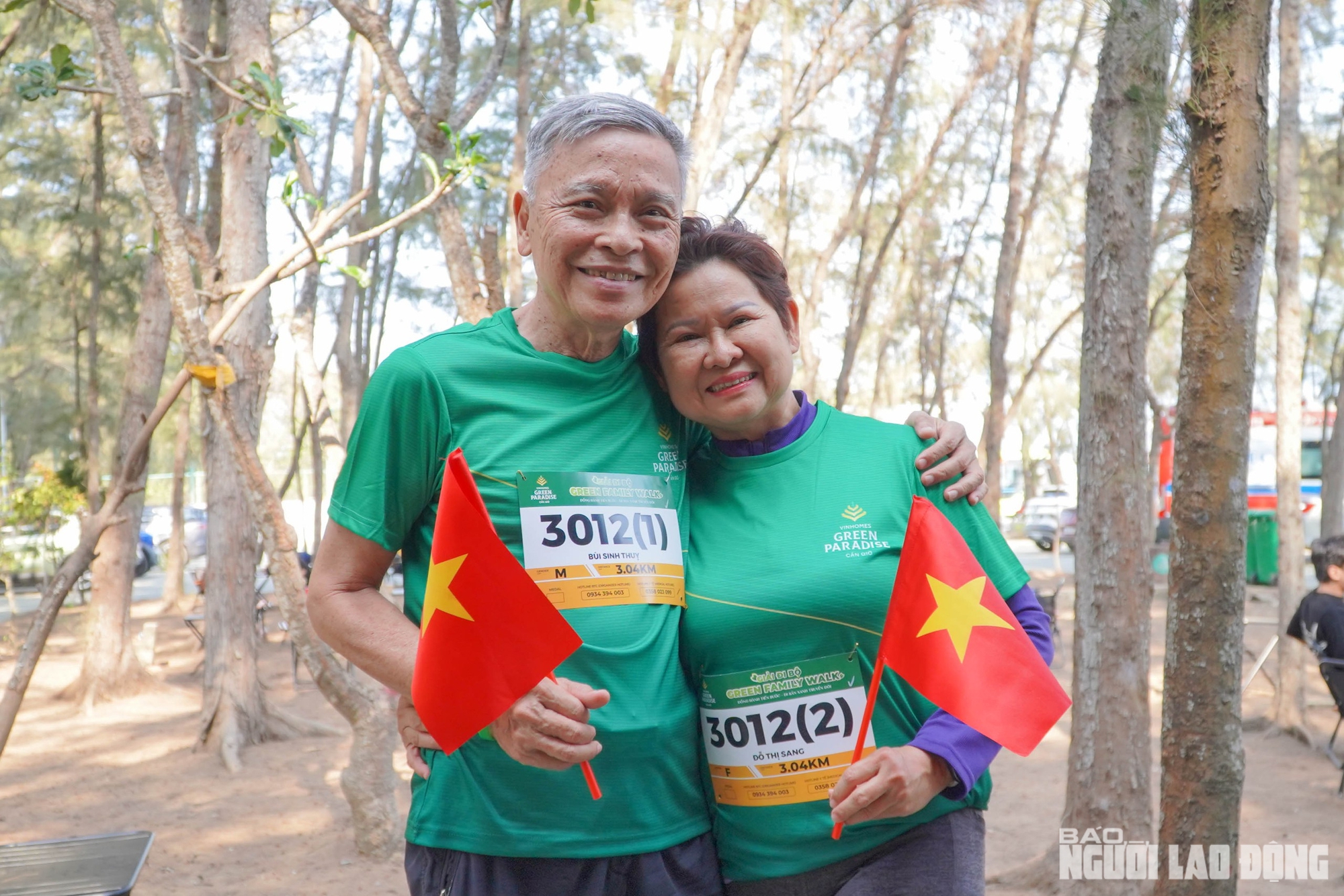 Gần 1000 người đã tham gia Giải đi bộ Green Family Walk Cần Giờ - Ảnh 2.