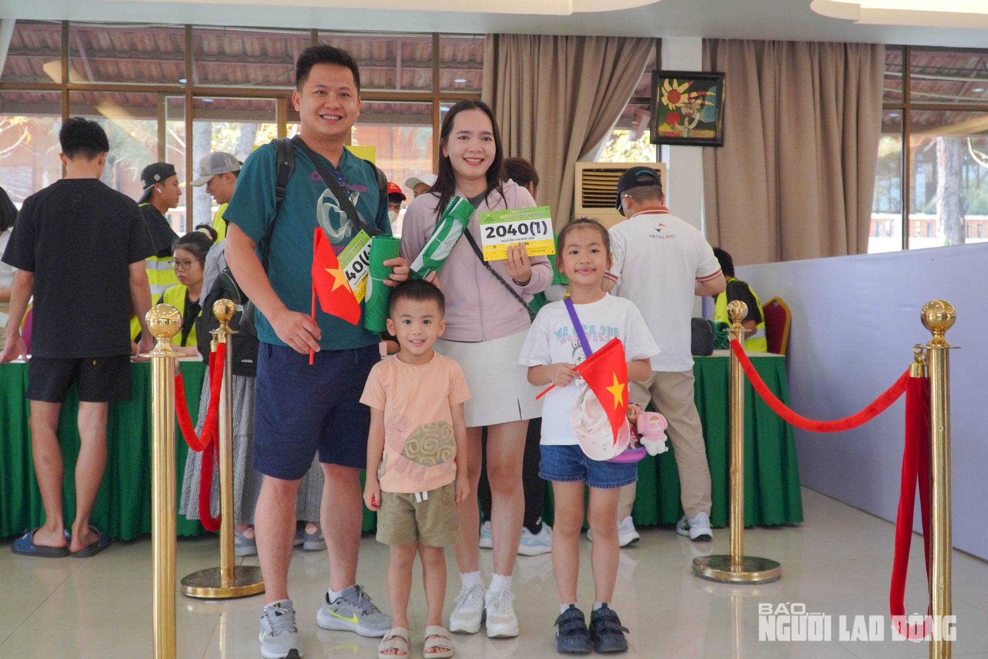 Gần 1000 người đã tham gia Giải đi bộ Green Family Walk Cần Giờ - Ảnh 3.