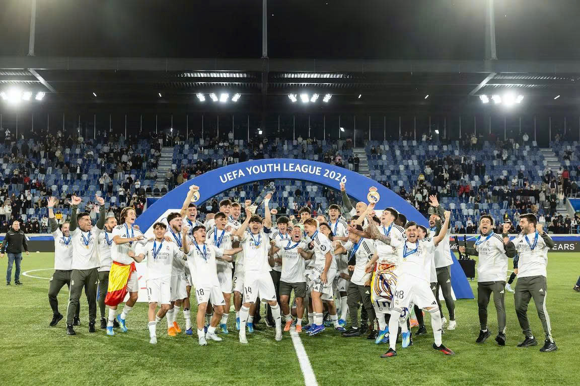 Real Madrid gi&agrave;nh chức v&ocirc; địch UEFA Youth League - Ảnh 1.