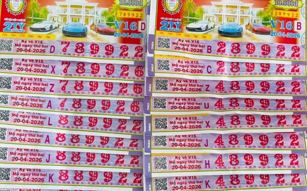 Chiều 21-4, lộ diện tiệm vàng đổi thưởng giải độc đắc xổ số miền Nam