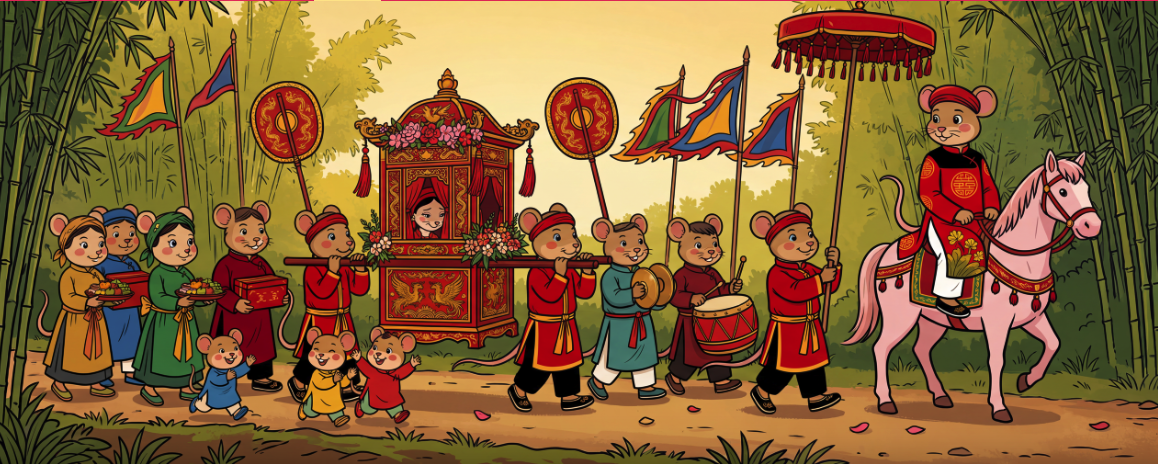Tái hiện "Đám cưới chuột" trong MV "Tính chuyện trăm năm" - Ảnh 2.