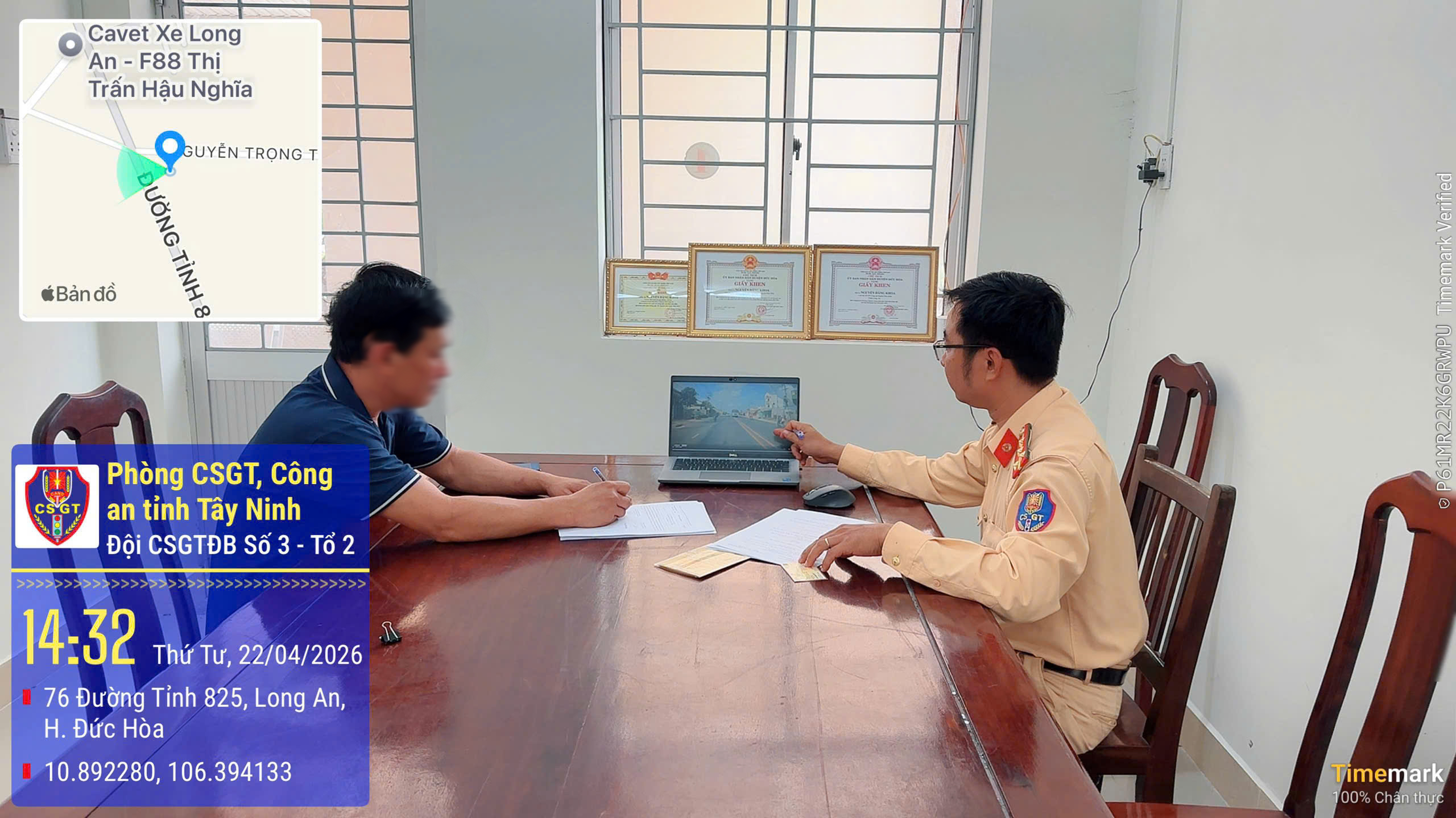T&acirc;y Ninh xử phạt t&agrave;i xế xe tải lấn l&agrave;n tr&ecirc;n ĐT . 824 Ng&agrave;y 22 - 4 - 2026 - Ảnh 3.