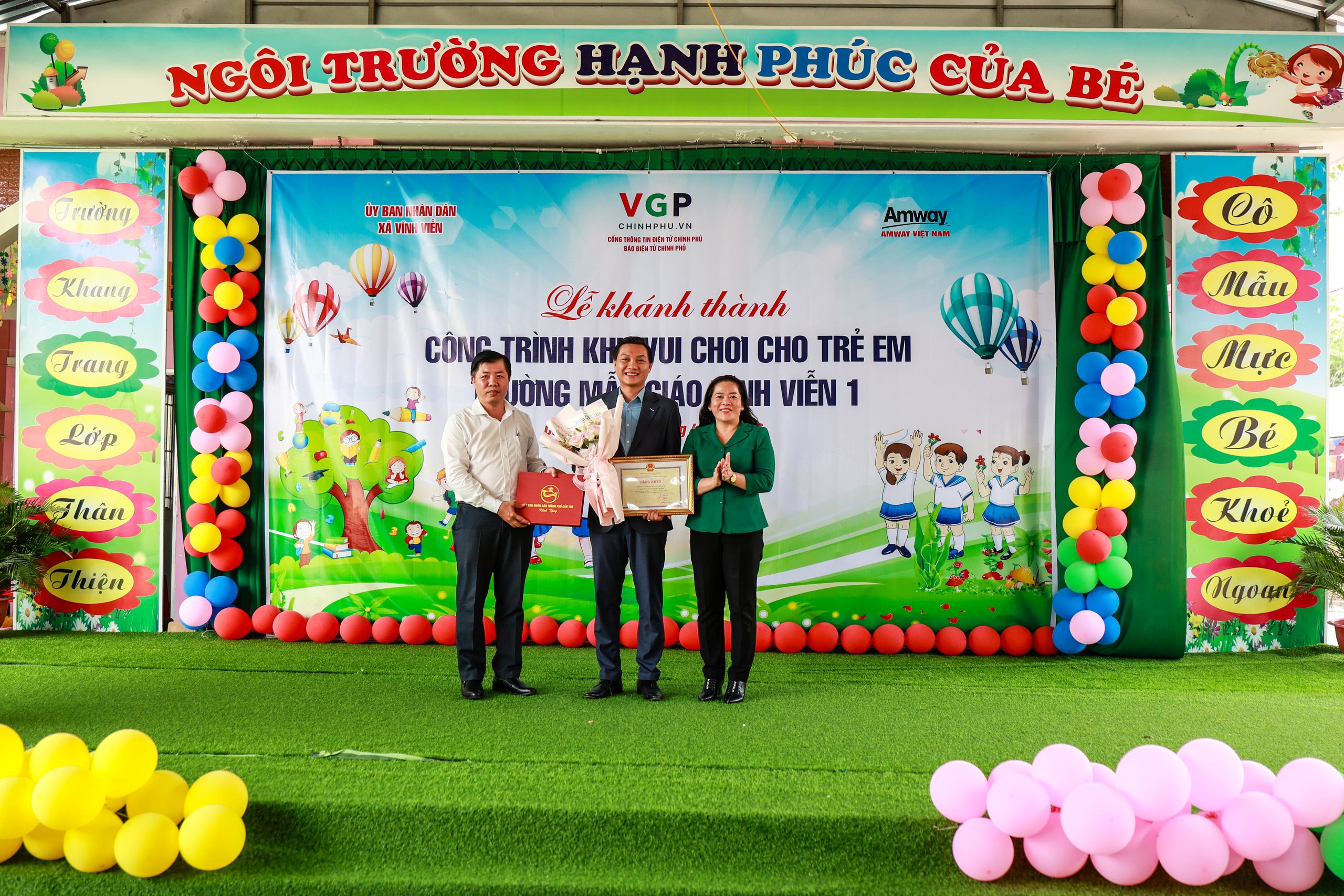 Amway Việt Nam tiếp tục thúc đẩy các sáng kiến vì cộng đồng - Ảnh 1.