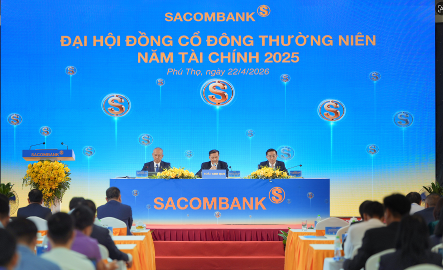 Cổ đông SACOMBANK đồng thuận đổi tên thành Ngân hàng TMCP Sài Gòn Tài Lộc - Ảnh 1.