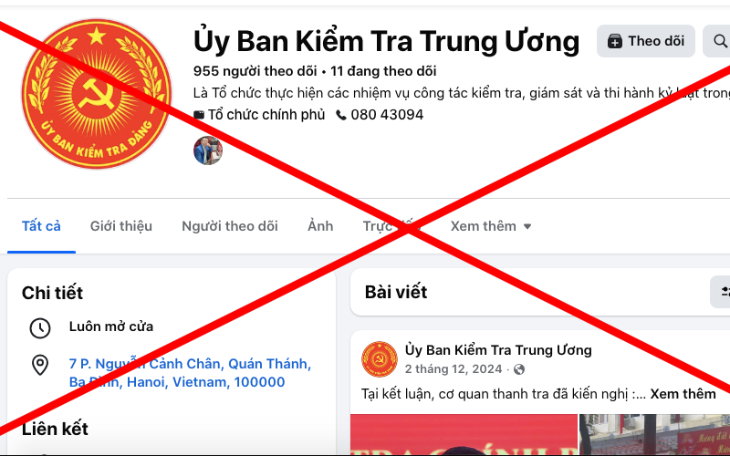 Mạo danh cơ quan nhà nước trên không gian mạng có thể bị xem xét xử lý hình sự