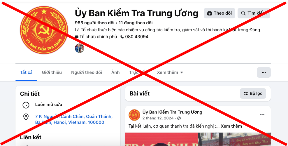 Mạo danh cơ quan nh&agrave; nước tr&ecirc;n mạng kh&ocirc;ng c&ograve;n l&agrave; tr&ograve; đ&ugrave;a - Ảnh 1.