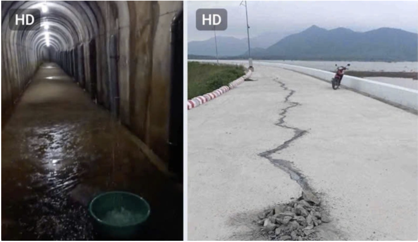 Khánh Hòa: Kiểm định hồ Sông Than sau sự cố nứt, thấm thân đập - Ảnh 1.