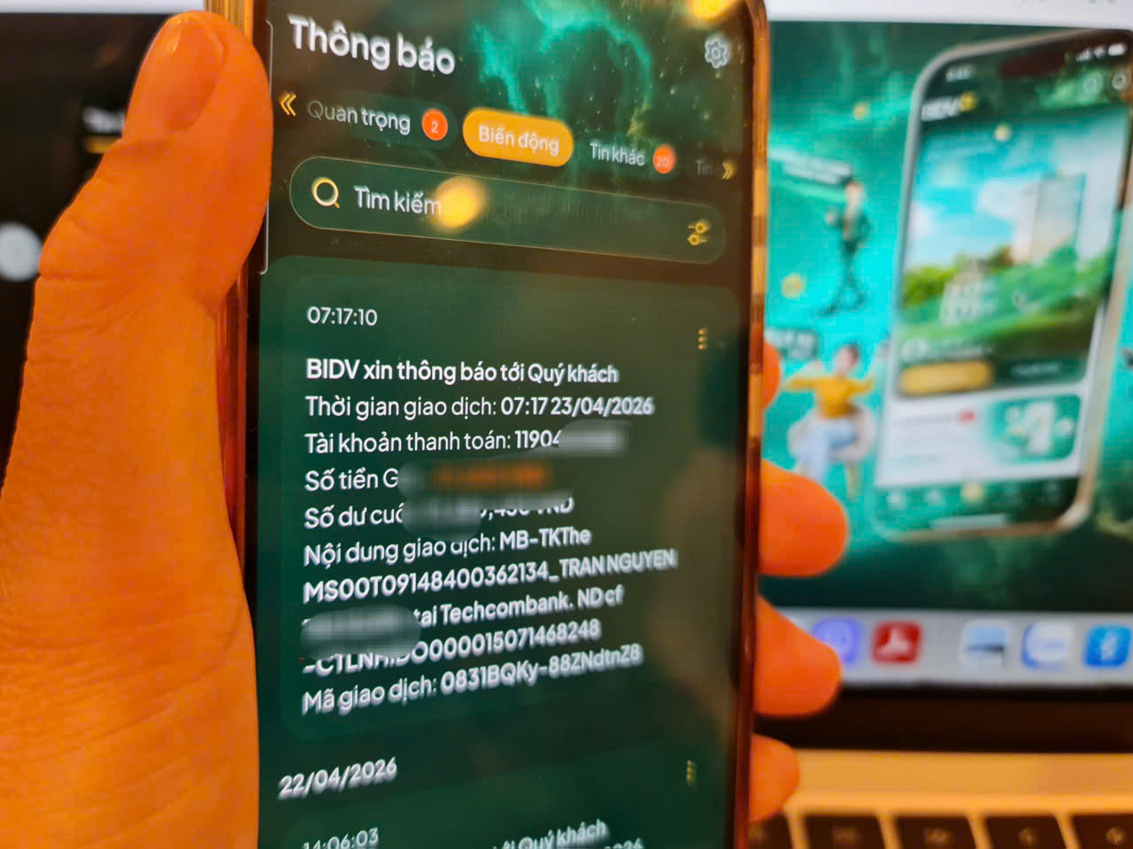 Ng&acirc;n h&agrave;ng BIDV điều chỉnh hạn mức chuyển khoản nhanh 499 triệu đồng - Ảnh 1.