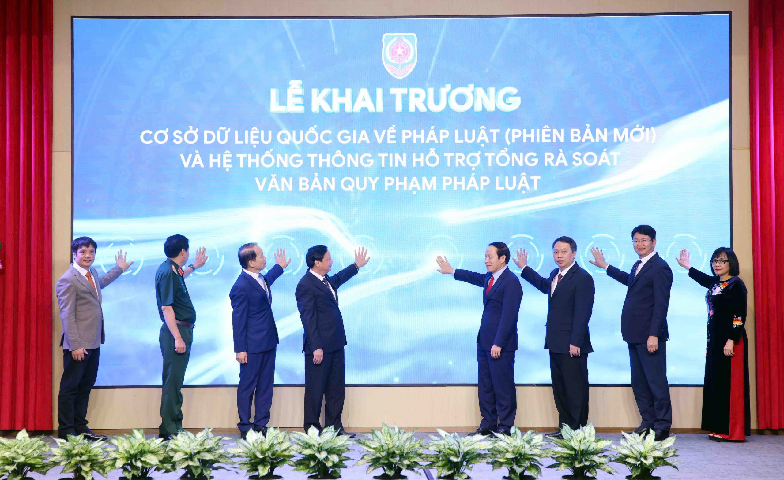 Khai trương Cơ sở dữ liệu quốc gia về ph&aacute;p luật mới ứng dụng AI - Ảnh 1.