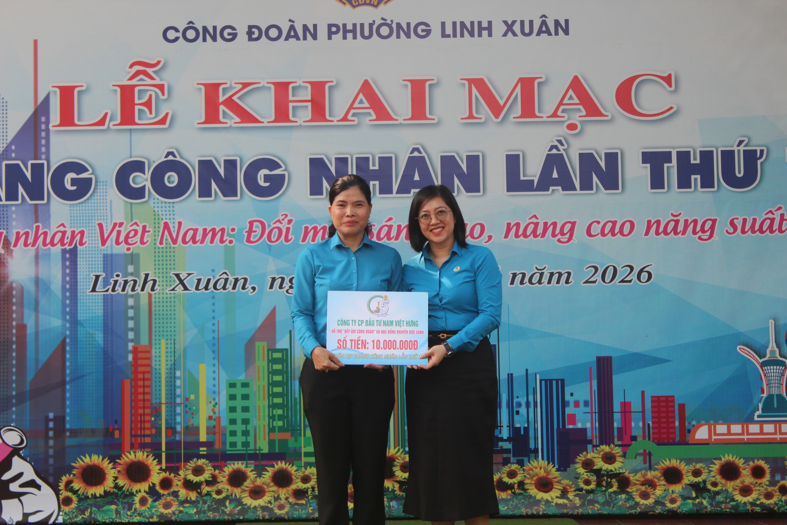 Tháng Công nhân: Người lao động hạnh phúc khi được chăm lo, tặng bếp ấm - Ảnh 6.