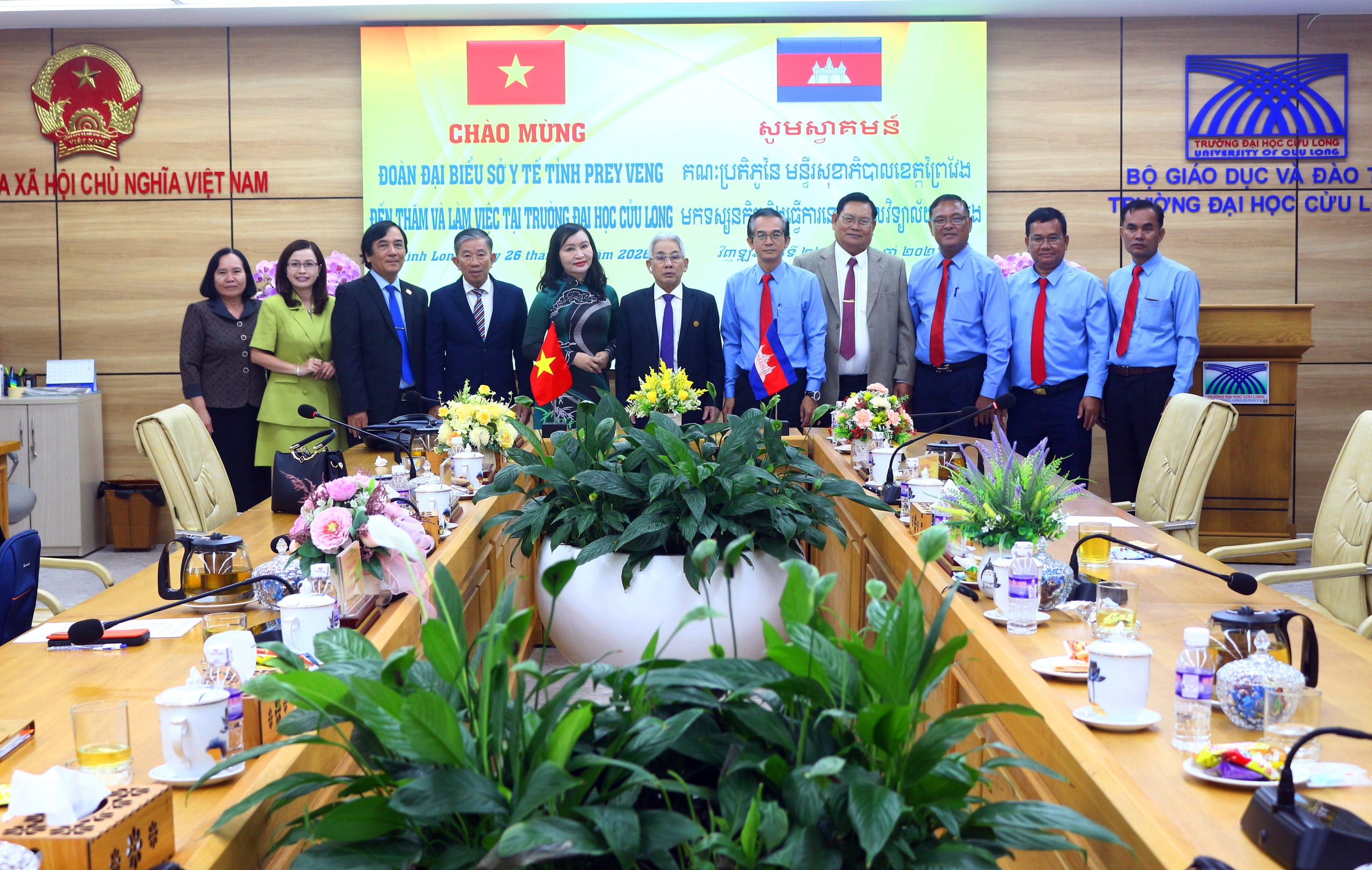 Trường Đại học Cửu Long khai giảng lớp đào tạo Tiếng Việt cho người nước ngoài - Ảnh 7.