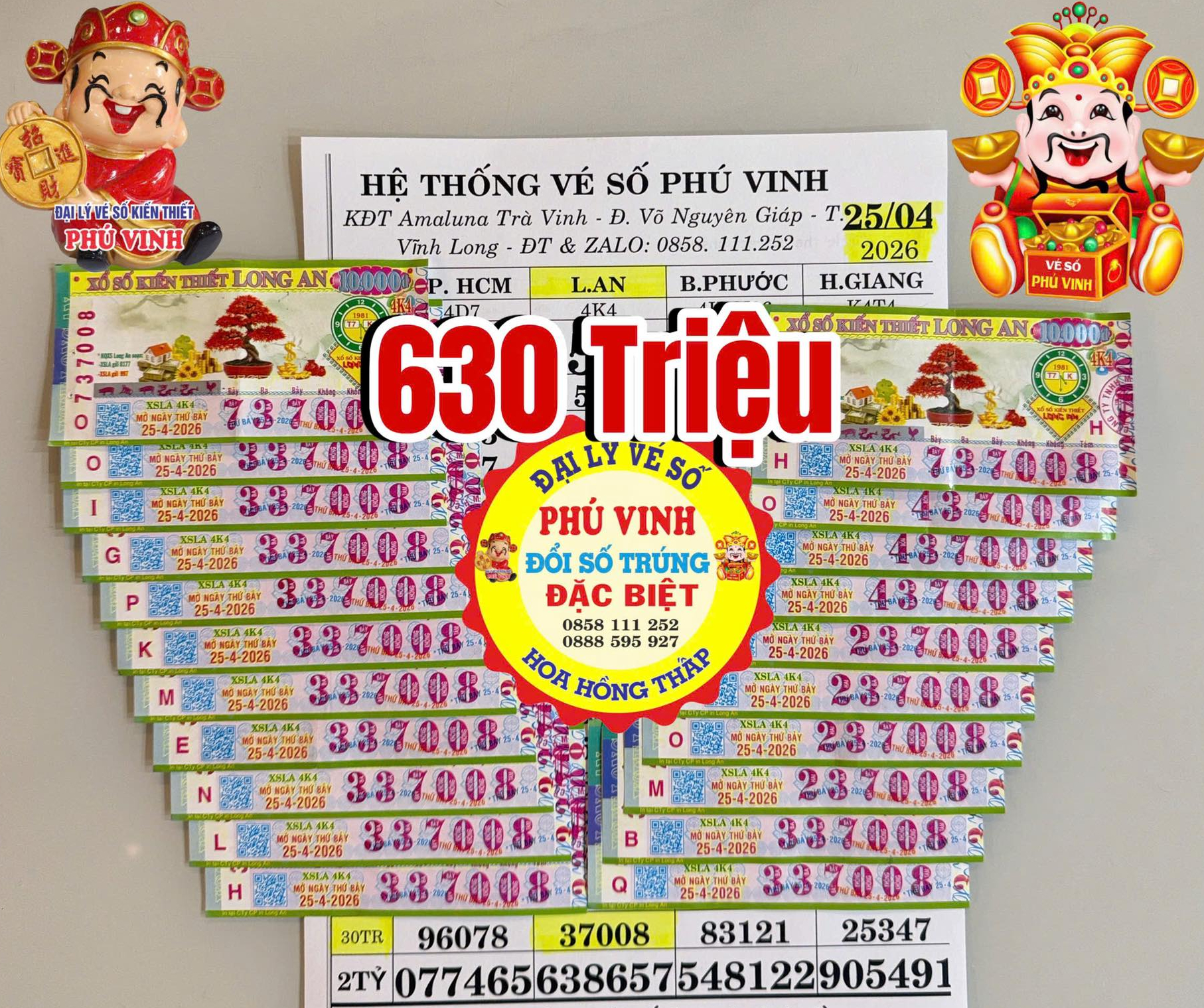 Xổ số miền Nam: Sáng 27-4, giải độc đắc xuất hiện ở TPHCM, Vĩnh Long và An Giang - Ảnh 4.