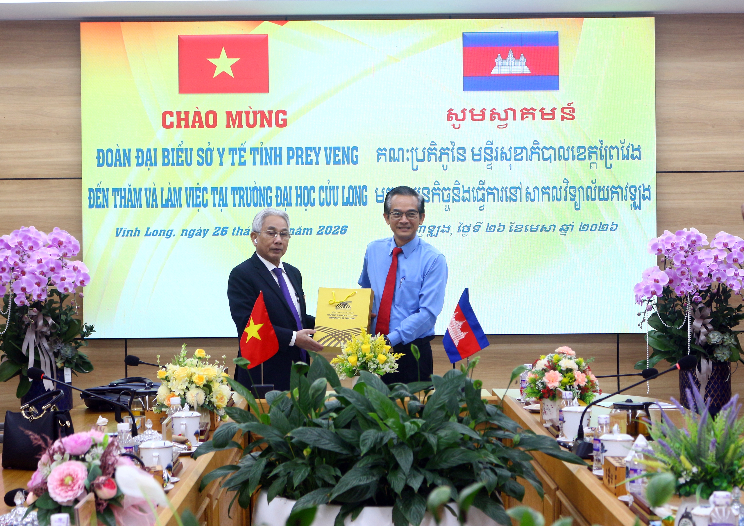 Trường Đại học Cửu Long khai giảng lớp đào tạo Tiếng Việt cho người nước ngoài - Ảnh 6.