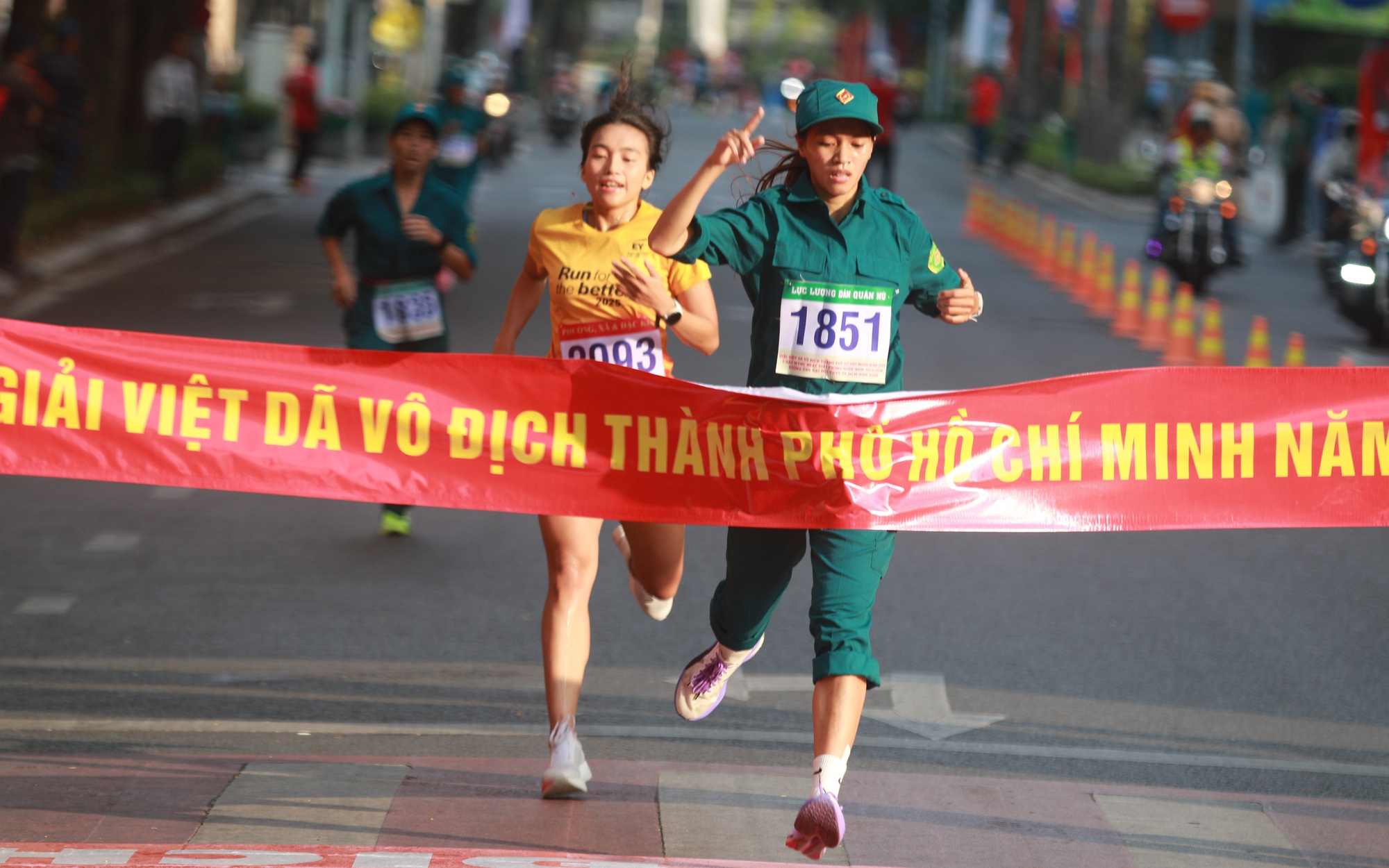 Phường Bà Rịa nhất toàn đoàn Giải Việt dã vô địch TPHCM 2026