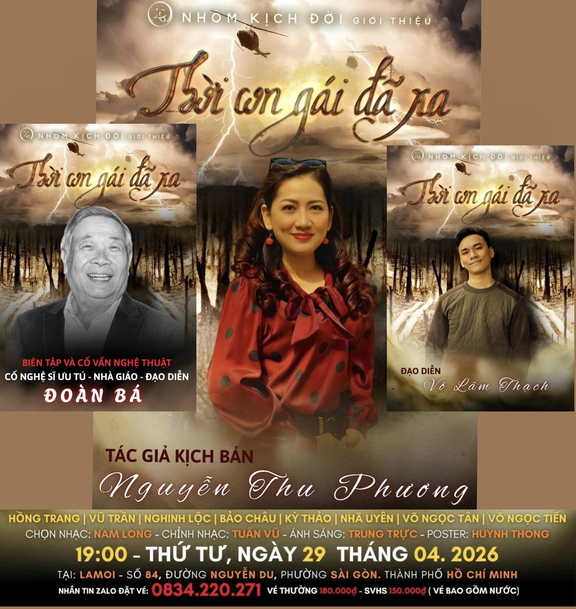 Nhớ đạo diễn Đo&agrave;n B&aacute;, Hồng Trang t&aacute;i diễn vở "Thời con g&aacute;i đ&atilde; xa" tr&ecirc;n S&acirc;n khấu Kịch Đời - Ảnh 1.