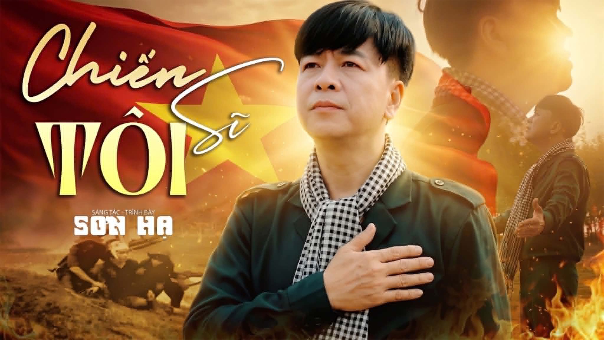Ca nhạc sĩ Sơn Hạ xúc động ra mắt MV "Chiến sĩ tôi", lời tri ân bộ đội cụ Hồ - Ảnh 1.