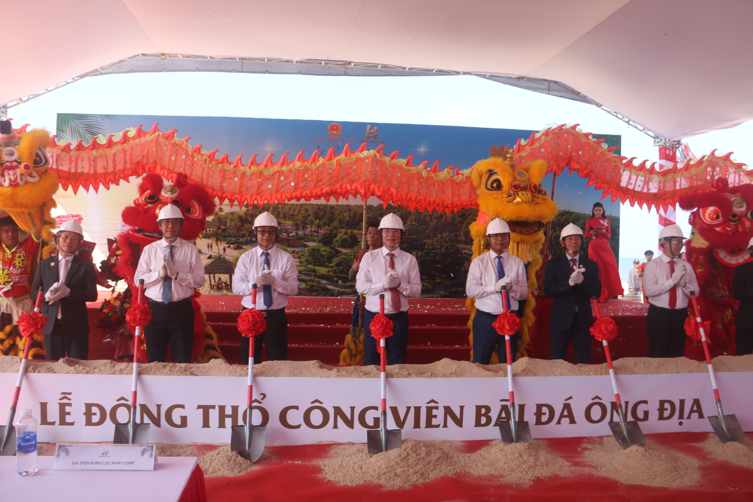 Khởi công Công viên Bãi Đá Ông Địa – hình thành không gian công cộng ven biển Phan Thiết - Ảnh 1.