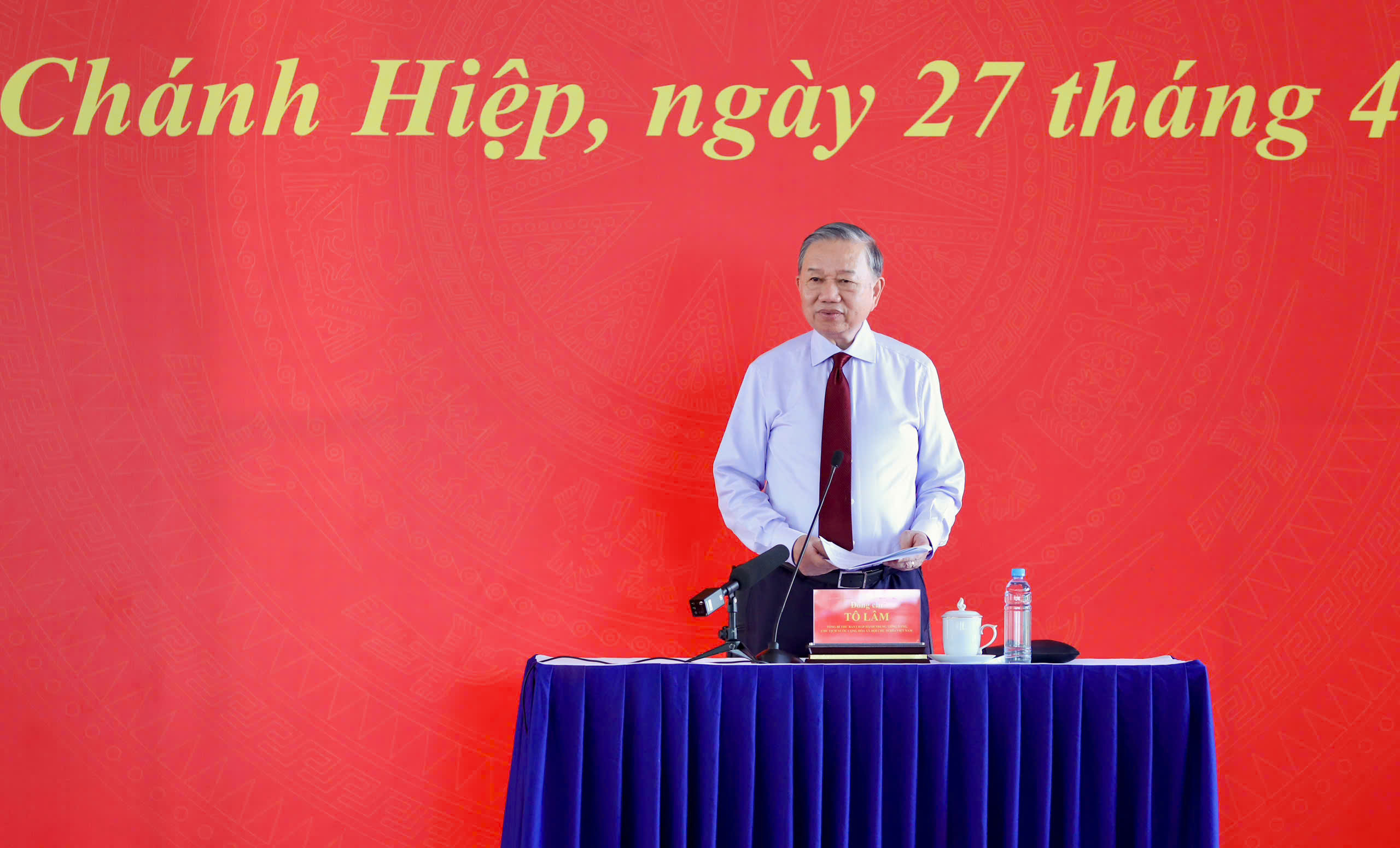 Toàn văn nội dung buổi nói chuyện với công nhân TPHCM của Tổng bí thư, Chủ tịch nước Tô Lâm - Ảnh 1.