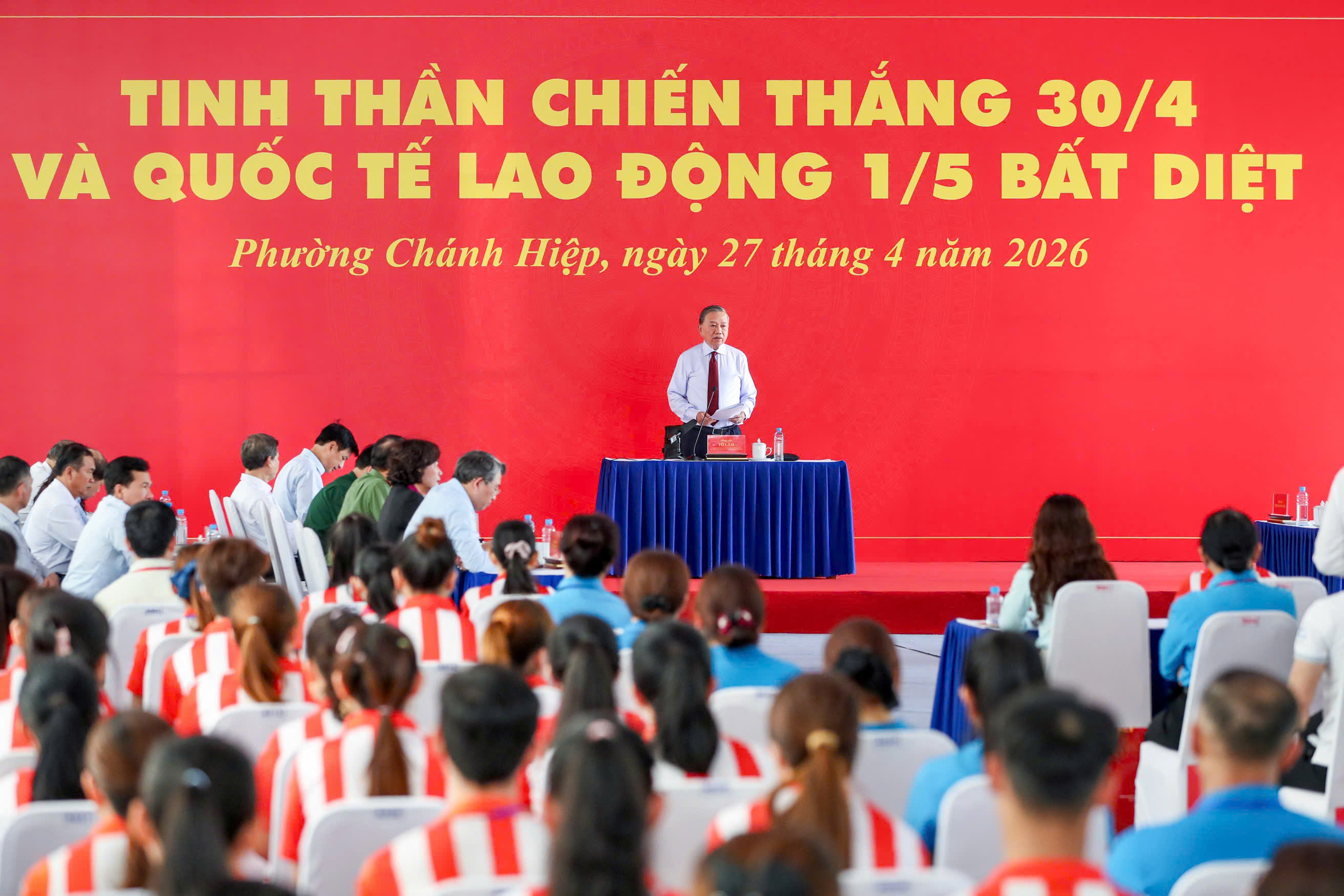 Những chỉ đạo đ&aacute;ng ch&uacute; &yacute; về đời sống c&ocirc;ng nh&acirc;n TPHCM của Tổng b&iacute; thư, chủ tịch nước T&ocirc; L&acirc;m - Ảnh 4.