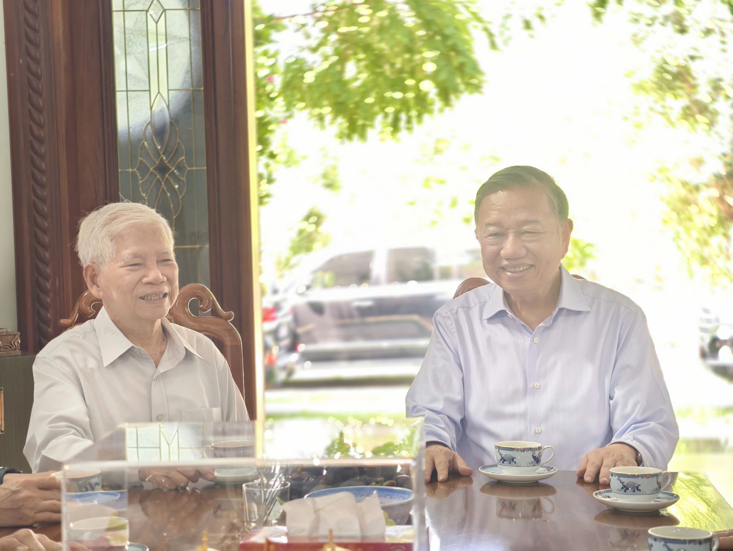 Tổng B&iacute; thư T&ocirc; L&acirc;m thăm nguy&ecirc;n Chủ tịch Nguyễn Minh Triết th&aacute;ng 4 năm 2026 - Ảnh 1.