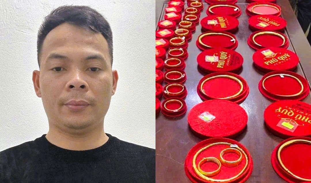 Đặt mua hơn 100 chỉ v&agrave;ng giả qua zalo, mang tới tiệm v&agrave;ng cầm cố hơn 1,7 tỉ đồng - Ảnh 1.