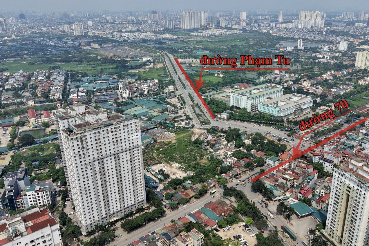 Bí thư Thành ủy Hà Nội chốt tiến độ nút giao 786 tỉ đồng tại đường Phạm Tu - Ảnh 2.