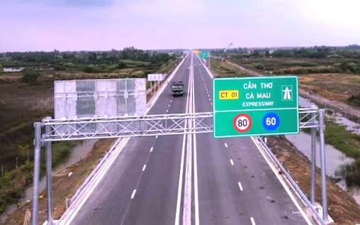 Tuyến cao tốc Hậu Giang – Cà Mau khai thác trở lại sau hơn 1 tháng tạm dừng