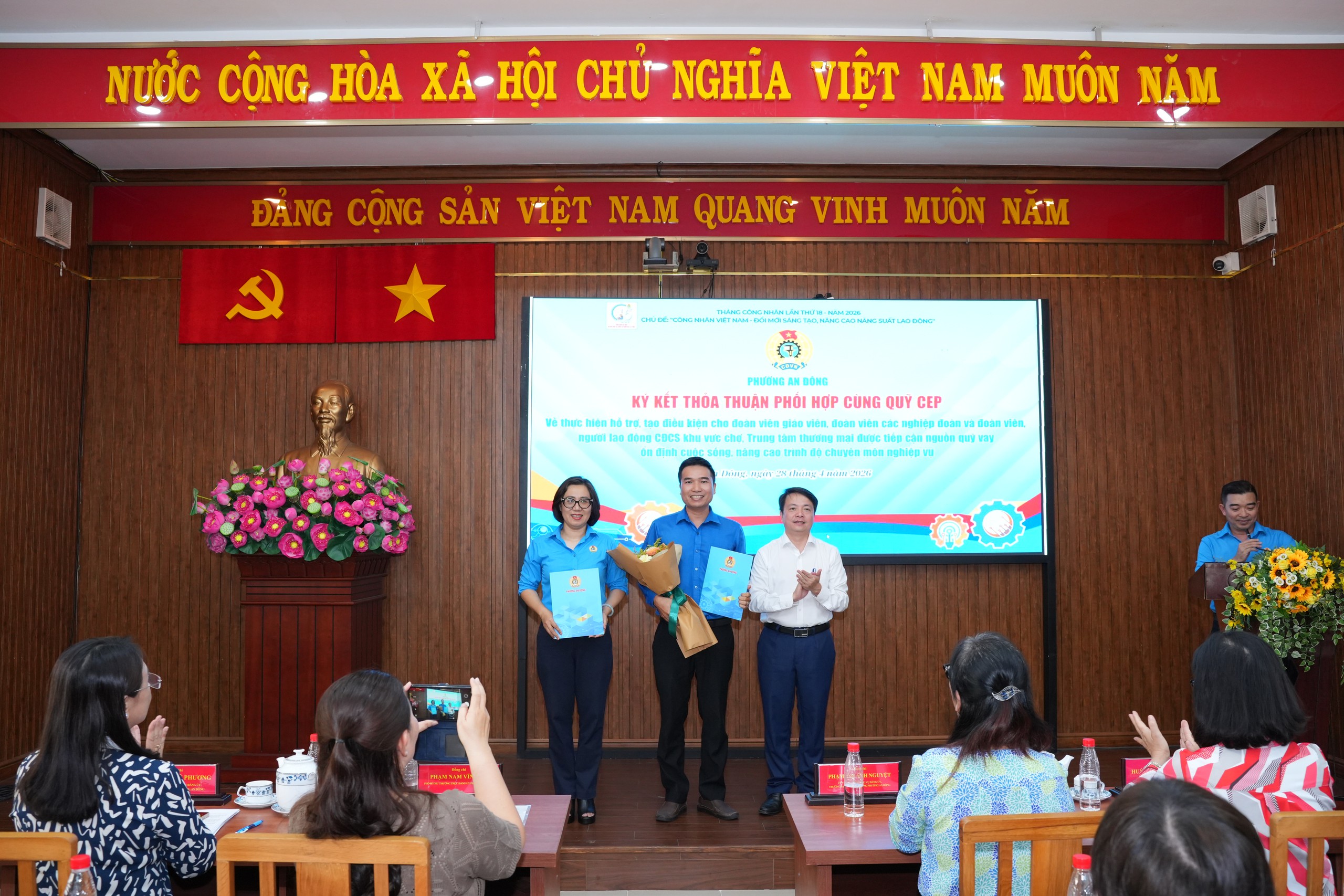 Đẩy mạnh chăm lo đời sống, vật chất v&agrave; tinh thần cho đo&agrave;n vi&ecirc;n &ndash; lao động trong Th&aacute;ng C&ocirc;ng nh&acirc;n - Ảnh 3.