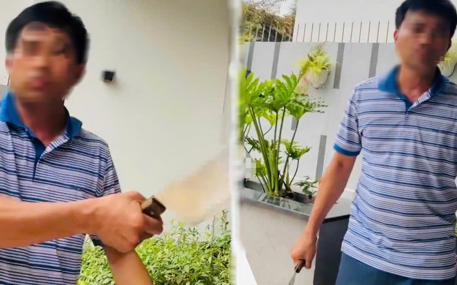 Công an làm việc với chủ nhà vụ thợ khóa bị đe dọa hành hung sau khi mở cửa phòng ngủ 