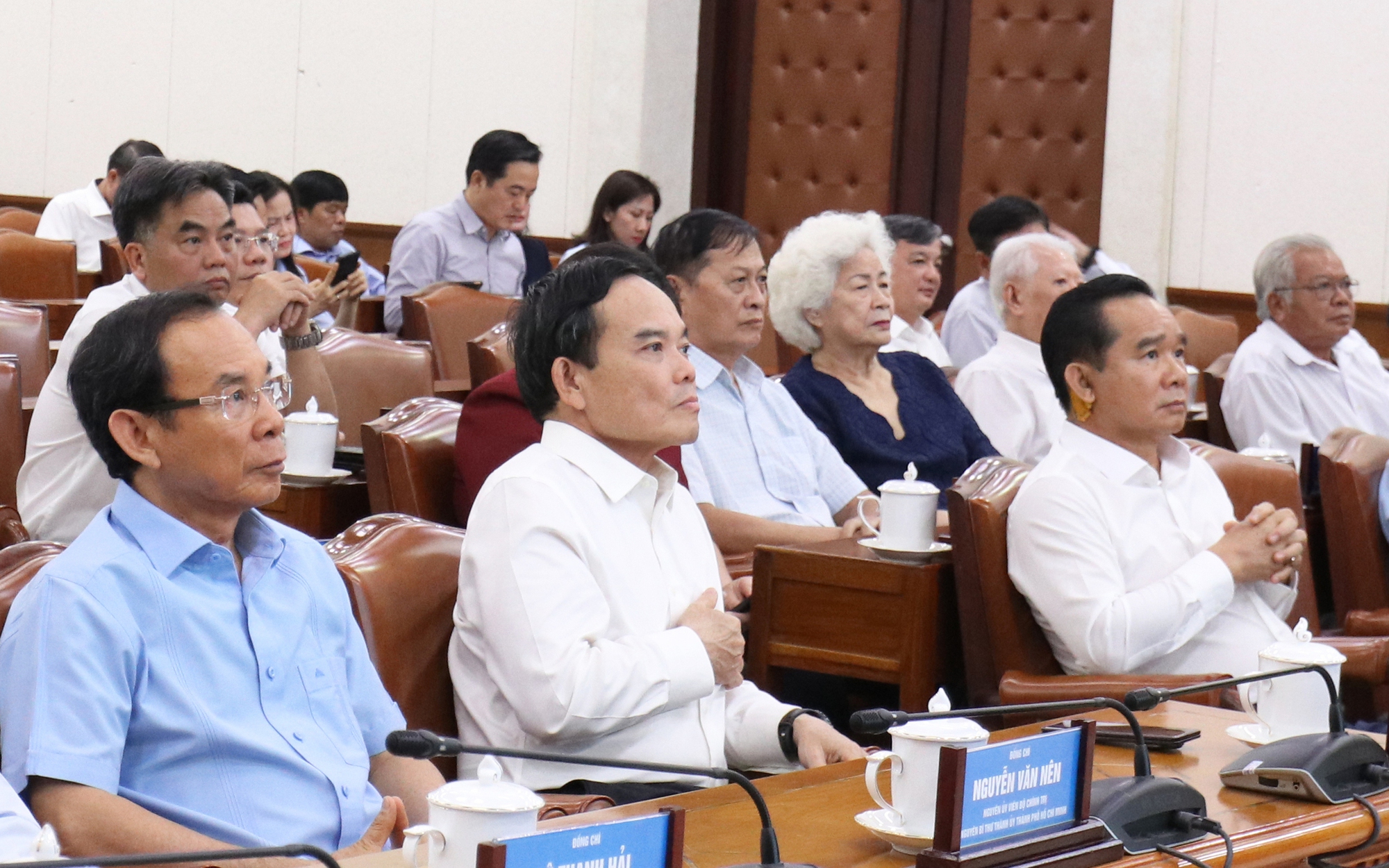 TPHCM họp mặt nguyên lãnh đạo qua các thời kỳ