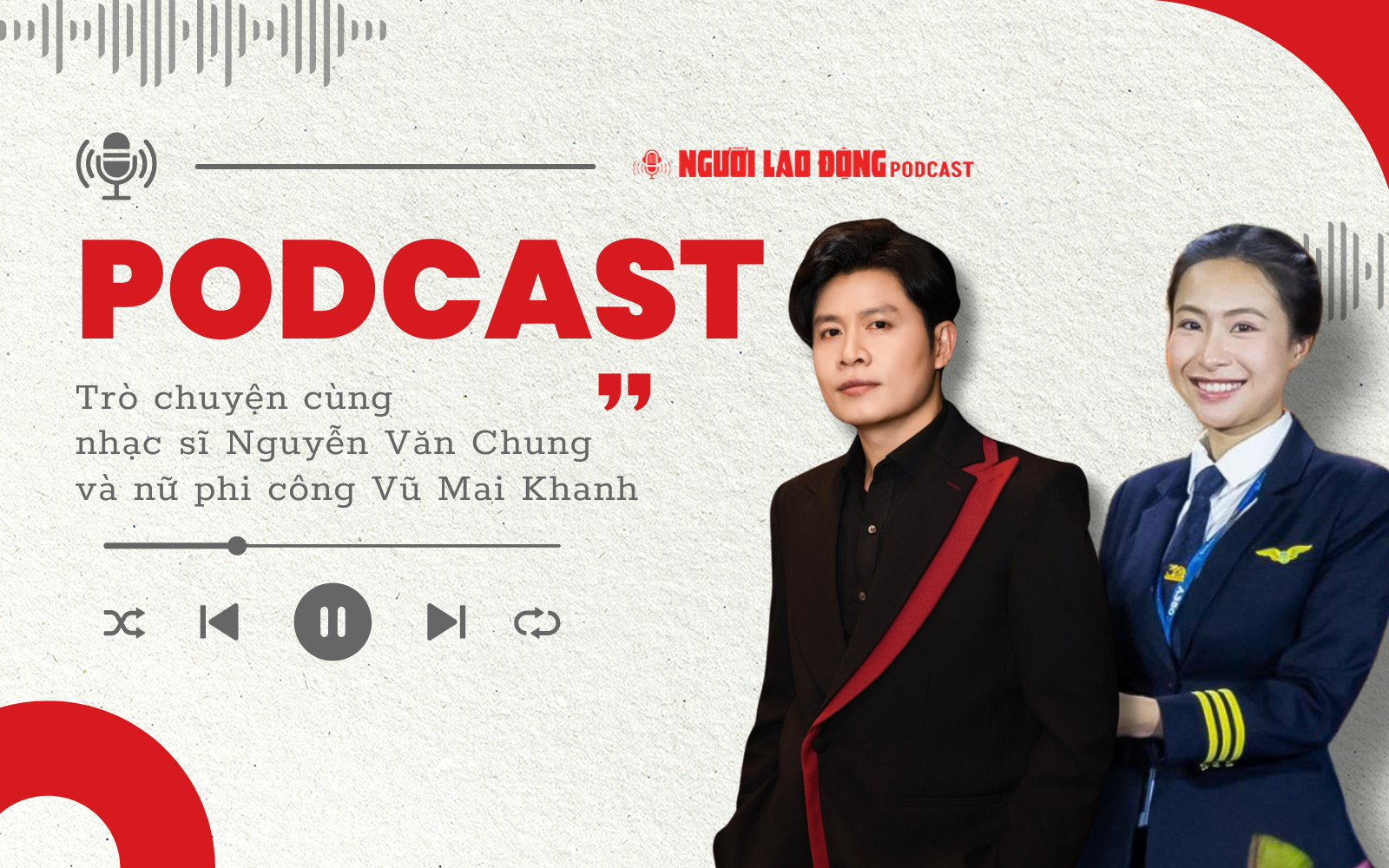 Nhạc sĩ Nguyễn Văn Chung, nữ phi công Vũ Mai Khanh “viết tiếp câu chuyện hòa bình”