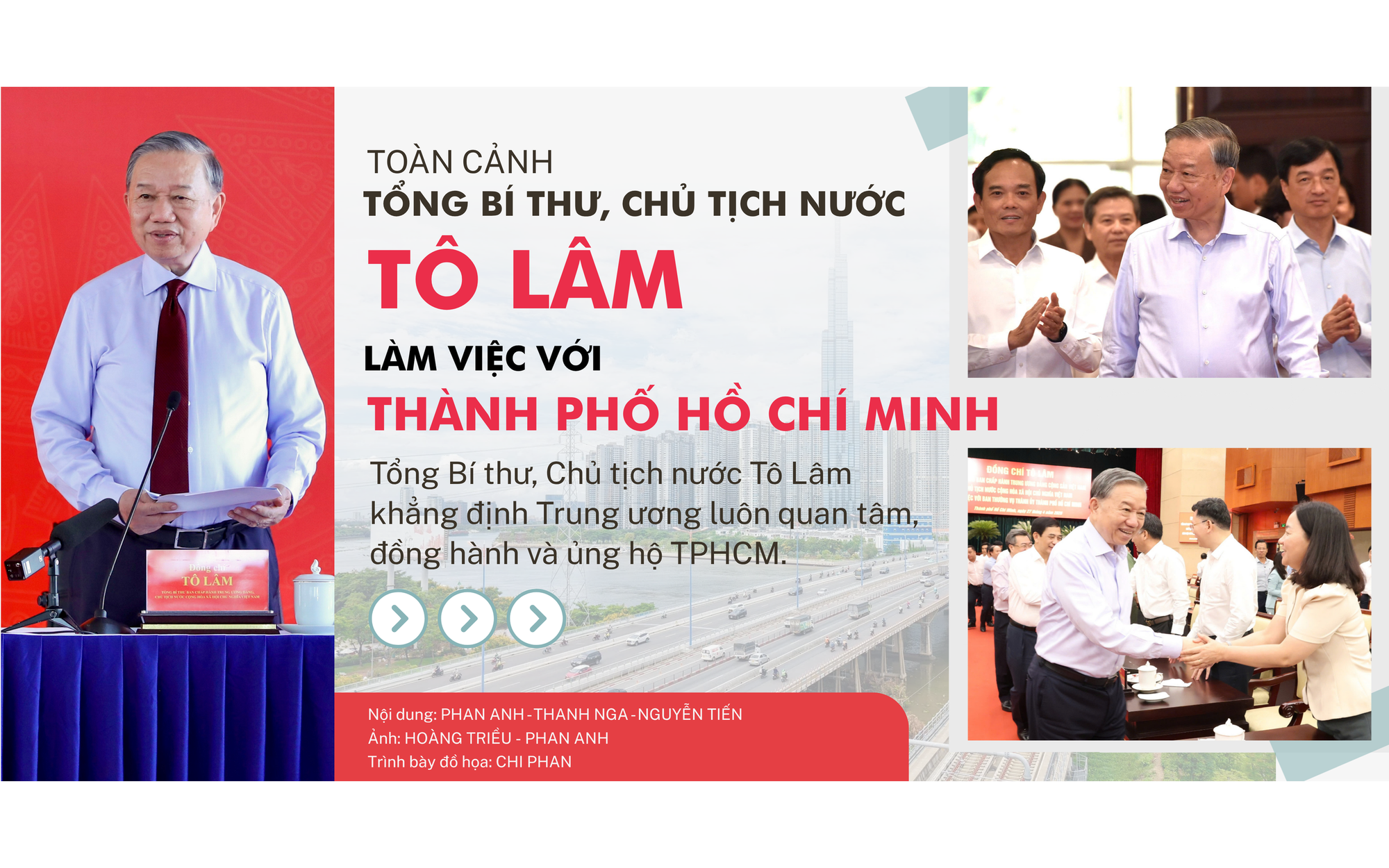 Tổng Bí thư, Chủ tịch nước Tô Lâm: Trung ương luôn quan tâm, đồng hành, ủng hộ TPHCM