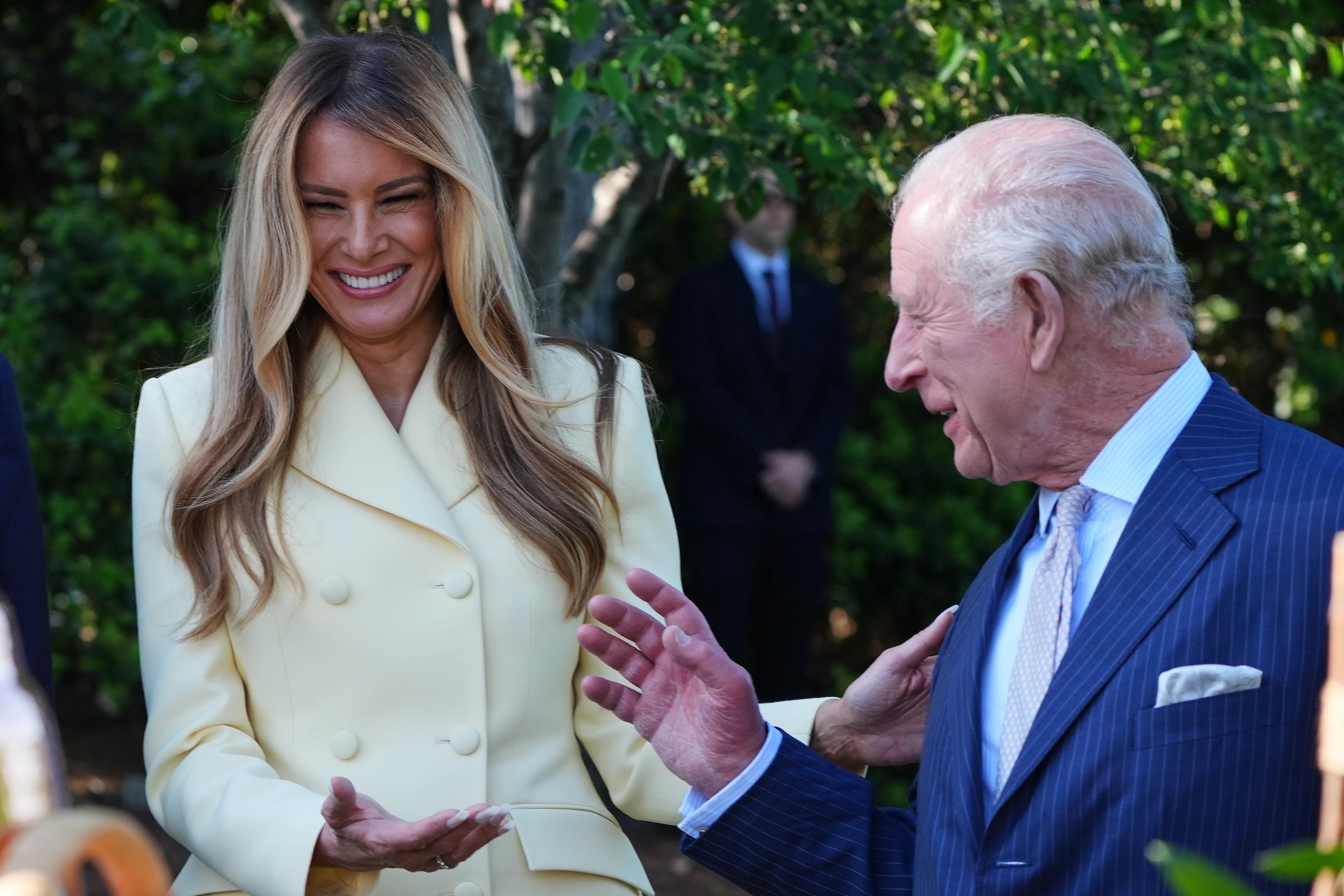 Tổng thống Mỹ Donald Trump đón tiếp Vua Anh Charles III tại Nhà Trắng - Ảnh 3.