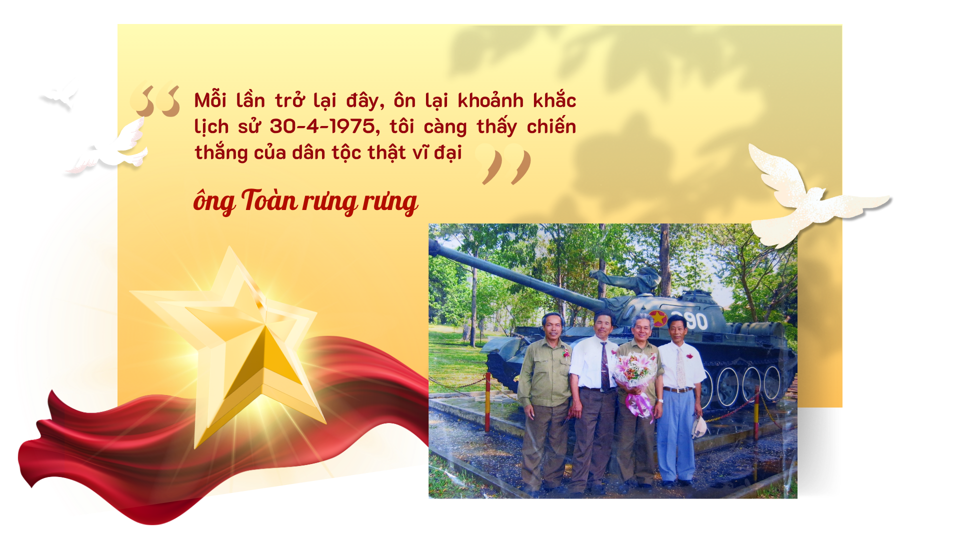 Người chỉ huy xe tăng 390 kể thời khắc lịch sử húc đổ cổng Dinh Độc Lập - Ảnh 15.